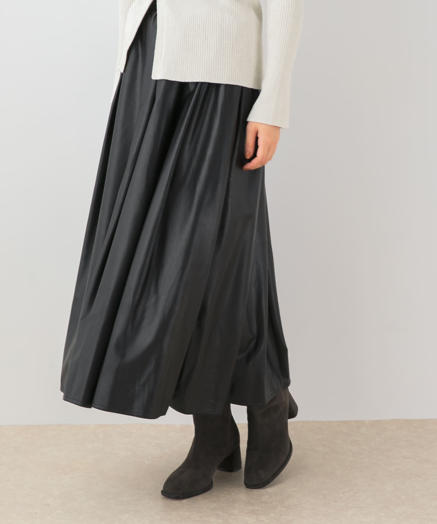 URBAN RESEARCH ROSSO「F by ROSSO　タックボリュームスカート」|スカート|