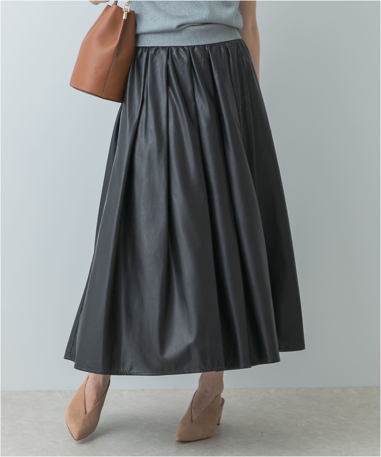 URBAN RESEARCH ROSSO「F by ROSSO　タックボリュームスカート」|スカート|