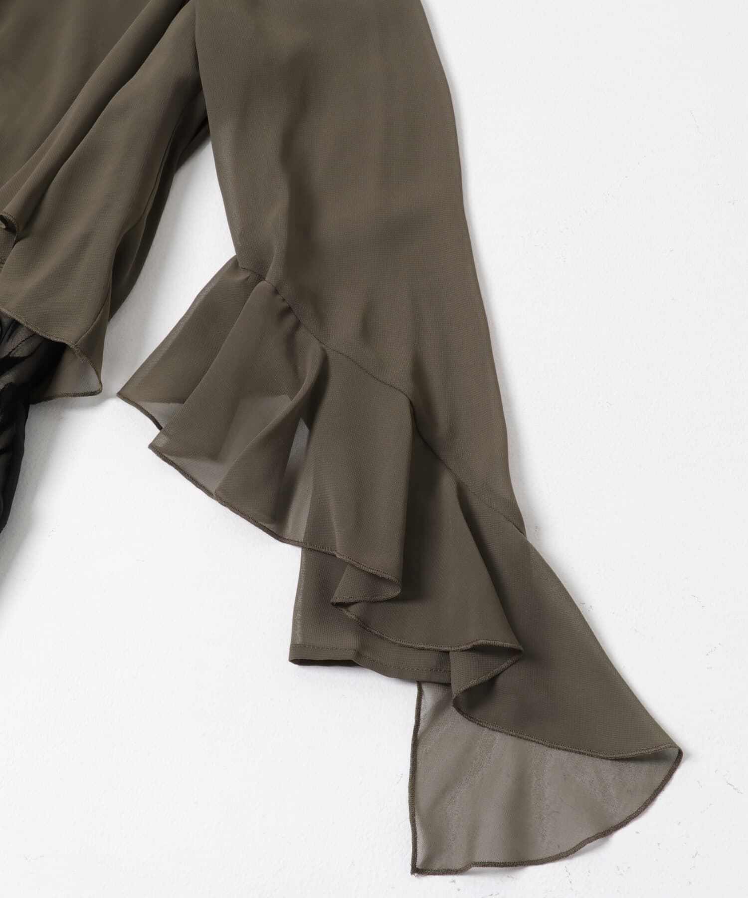 URBAN RESEARCH ROSSO「kaene　アシメフレアボレロドッキングドレス」|ワンピース|