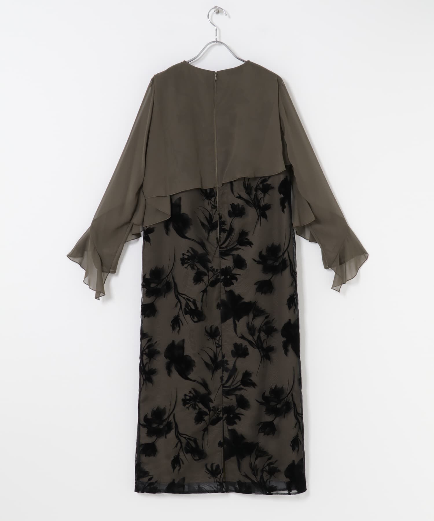 URBAN RESEARCH ROSSO「kaene　アシメフレアボレロドッキングドレス」|ワンピース|