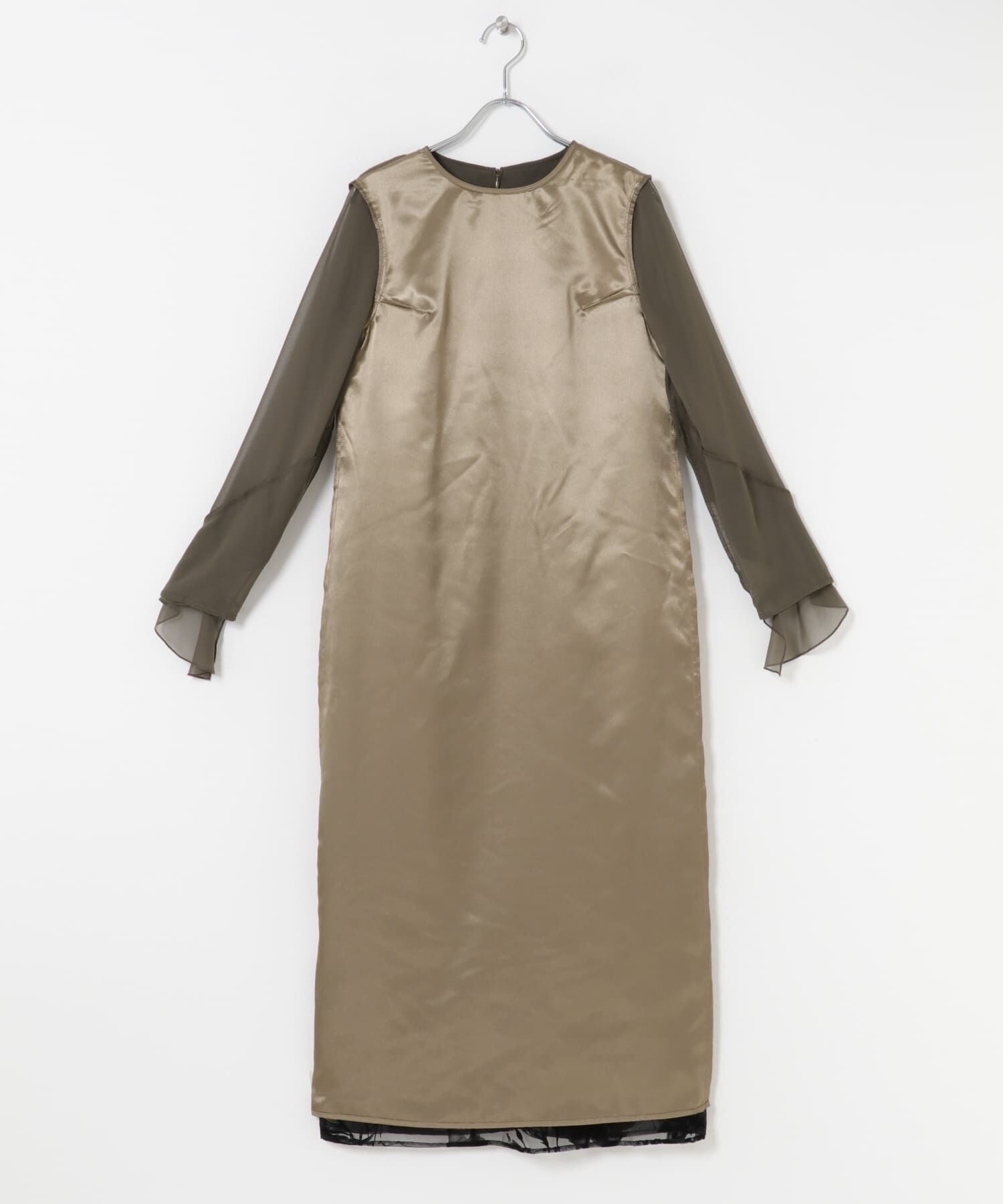 URBAN RESEARCH ROSSO「kaene　アシメフレアボレロドッキングドレス」|ワンピース|