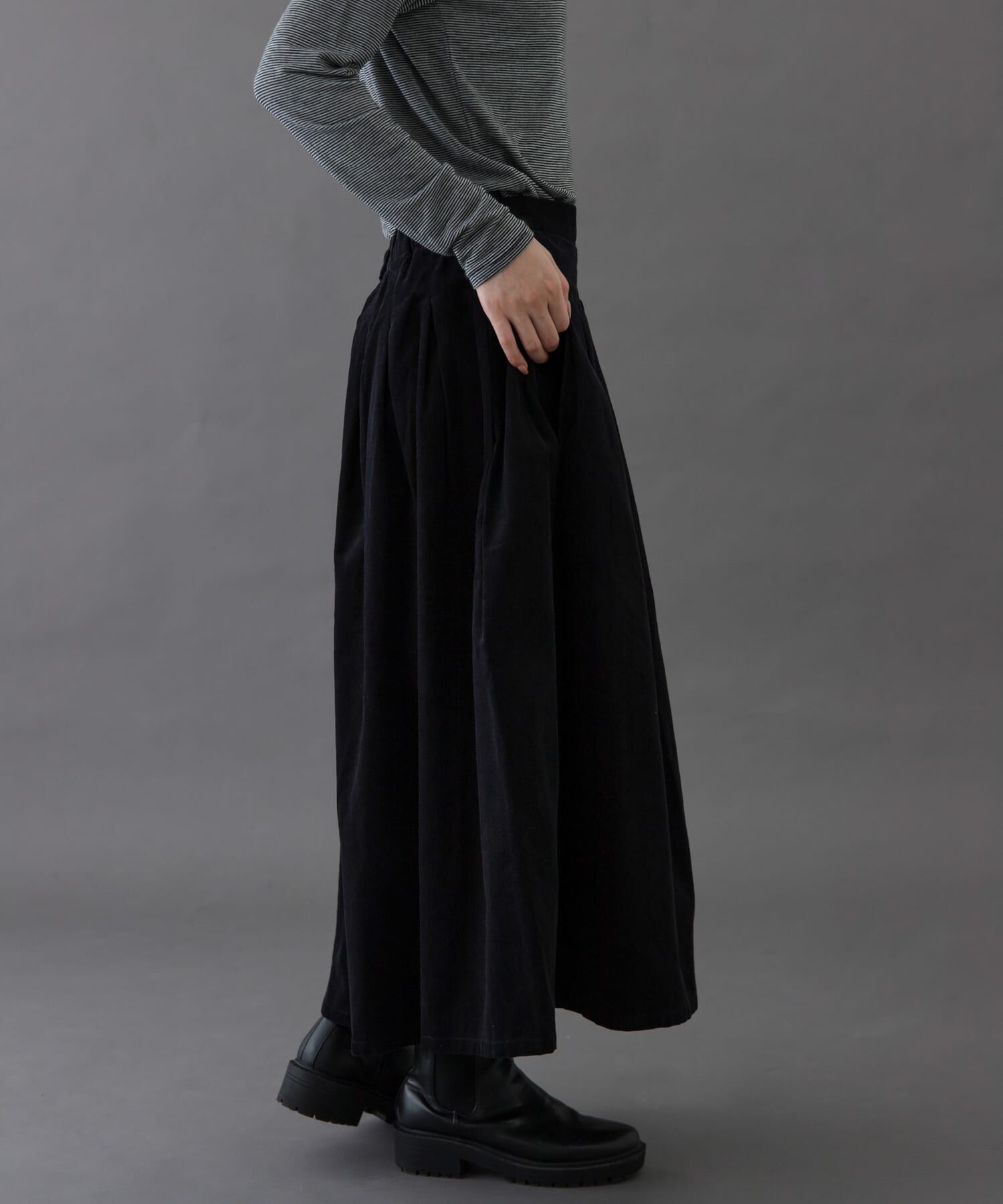 URBAN RESEARCH DOORS「FORK&SPOON　コーデュロイスカート」|スカート|