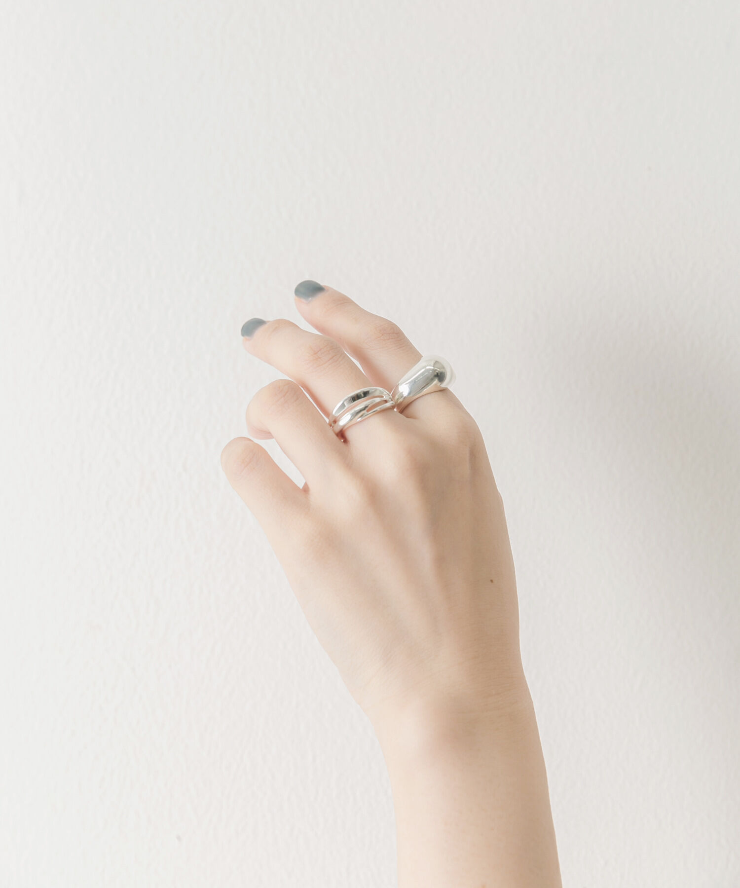 SMELLY「プランプメタル2セットリング」|リング|