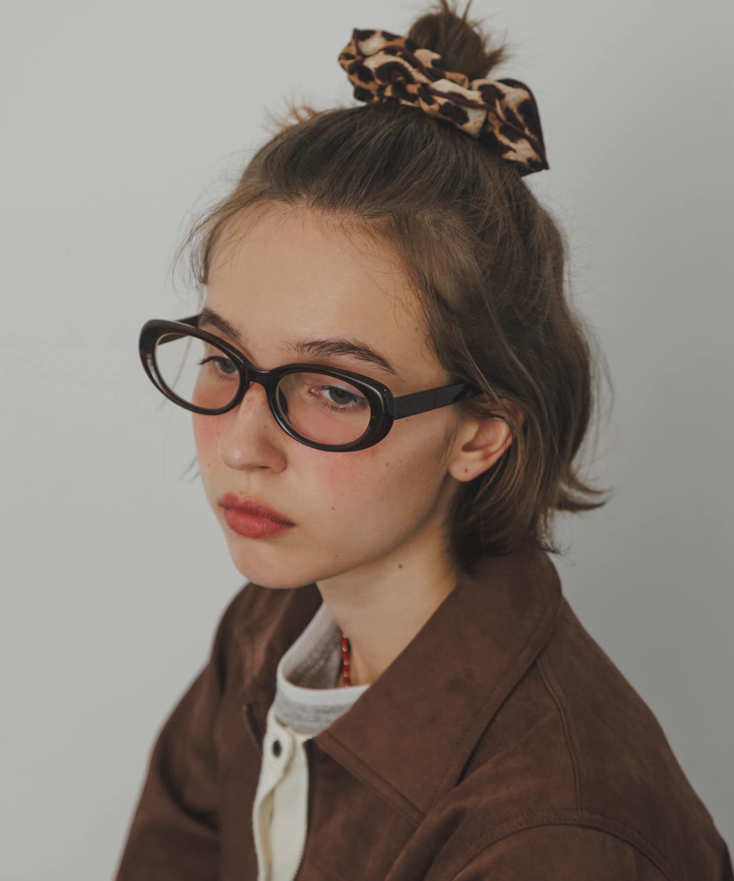 SMELLY「オーバルダテメガネ」|メガネ|