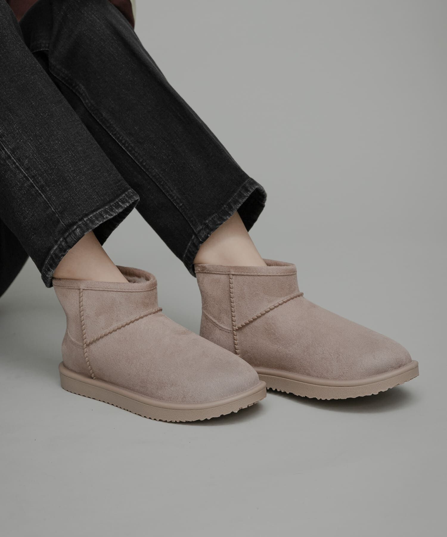 Sonny Label 「TEMPERATE　MURPHY」|ショートブーツ|グレー