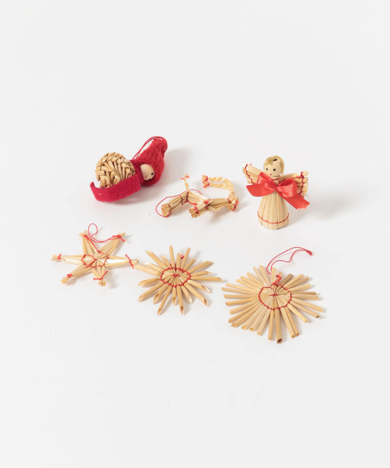 URBAN RESEARCH DOORS「南貿易　ナチュラルストローオーナメント 27個セット」|その他|