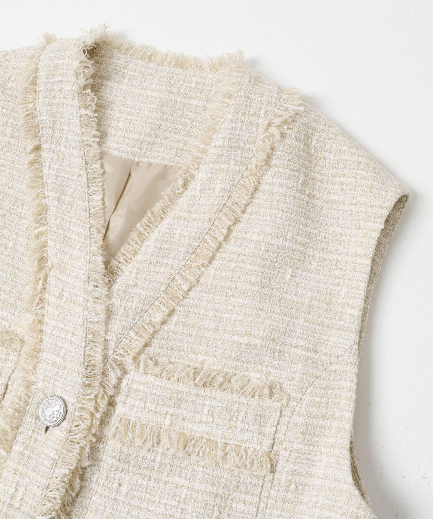 URBAN RESEARCH ROSSO「ツイードオーバージレ」|ベスト・ジレ|