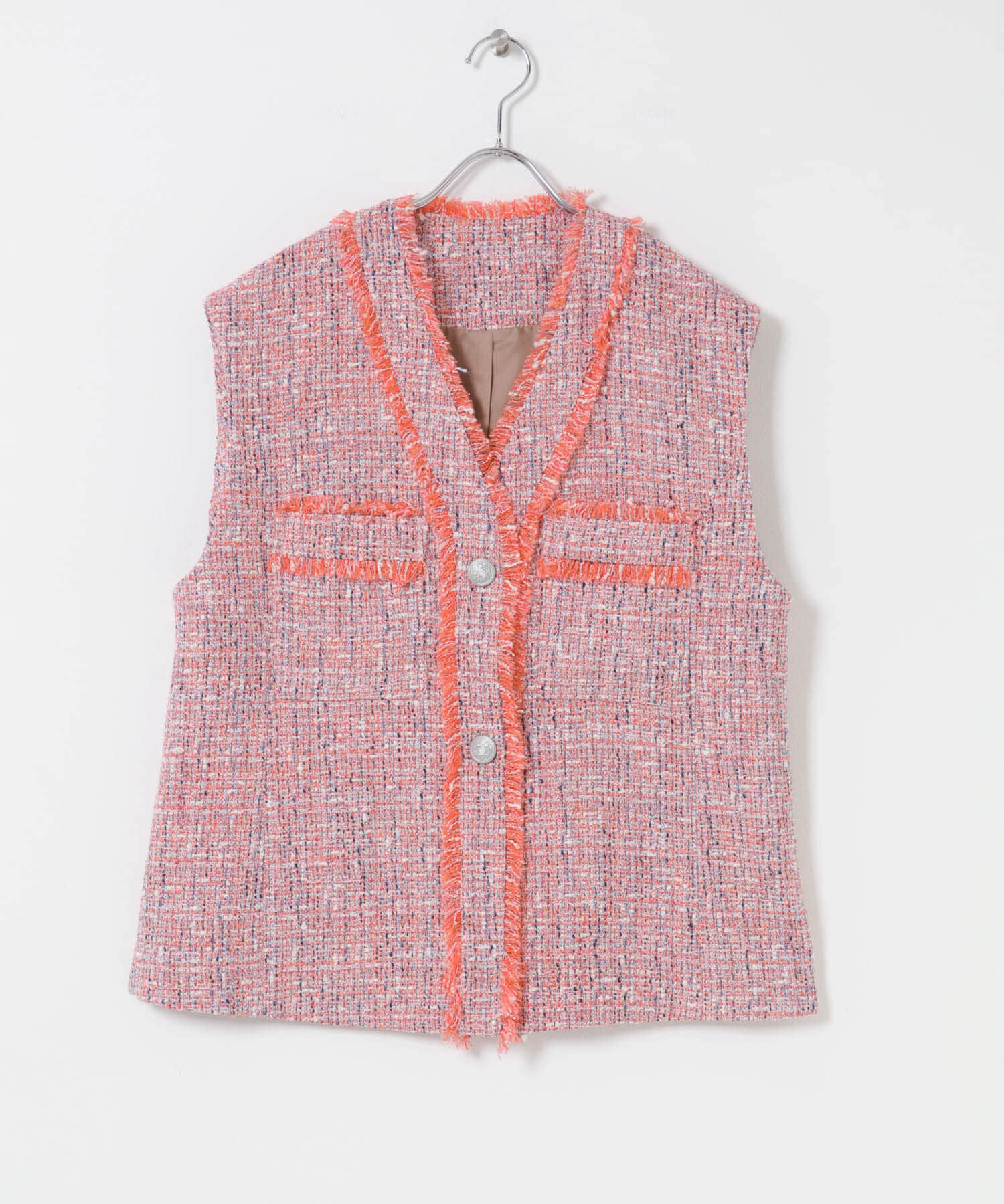 URBAN RESEARCH ROSSO「ツイードオーバージレ」|ベスト・ジレ|