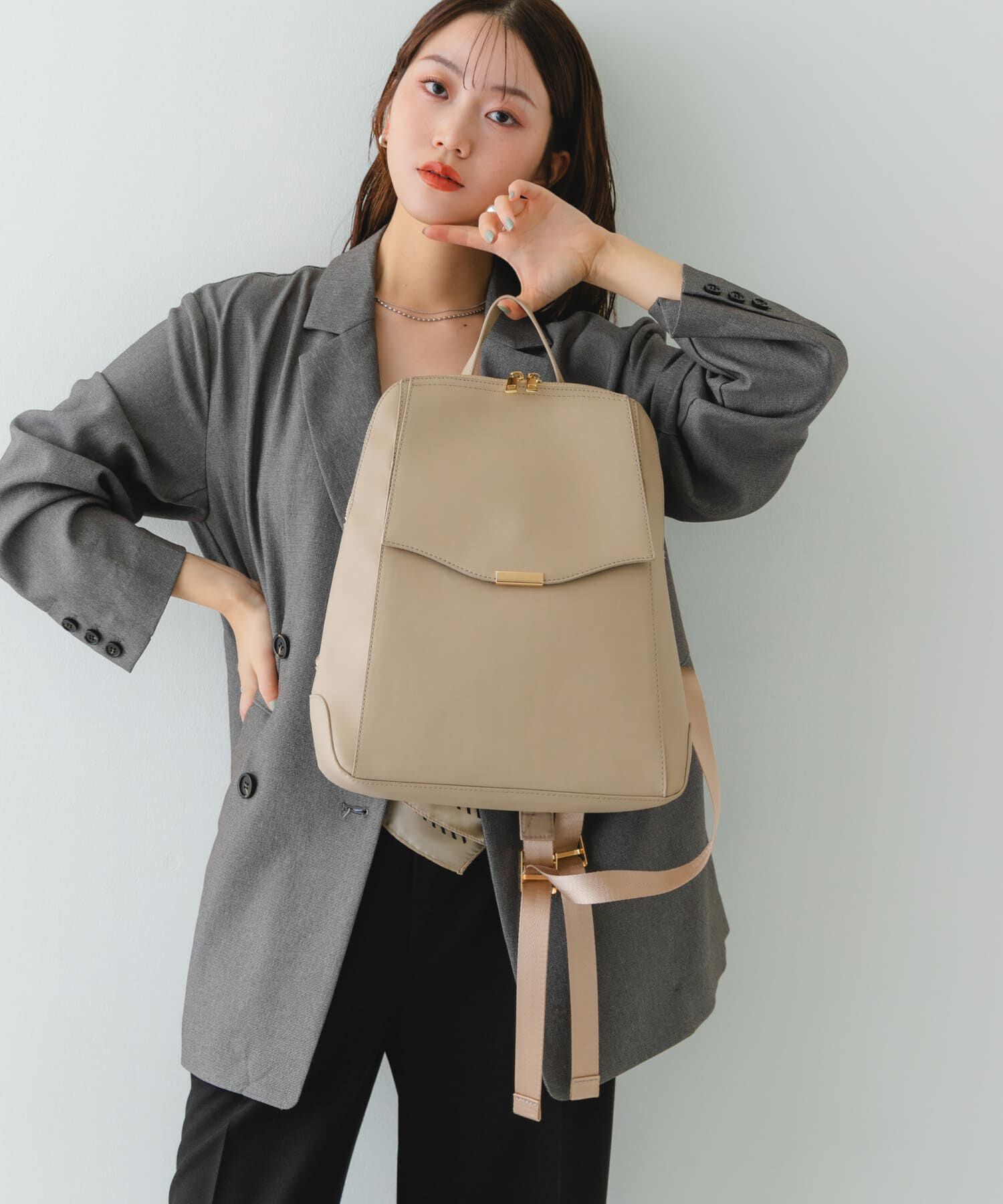 RODE SKO「メタルフラップA4リュック」|その他|