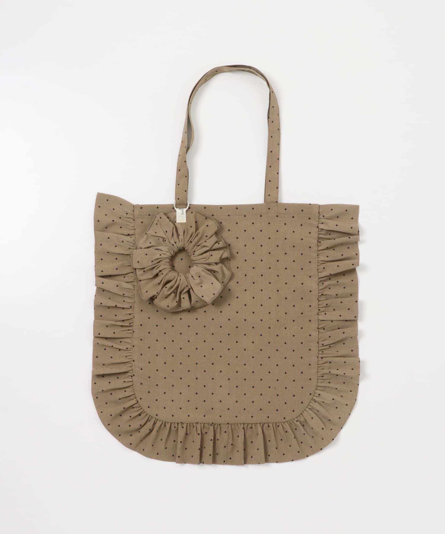 RODE SKO「シュシュセットサイドフリルトート」|トートバッグ|