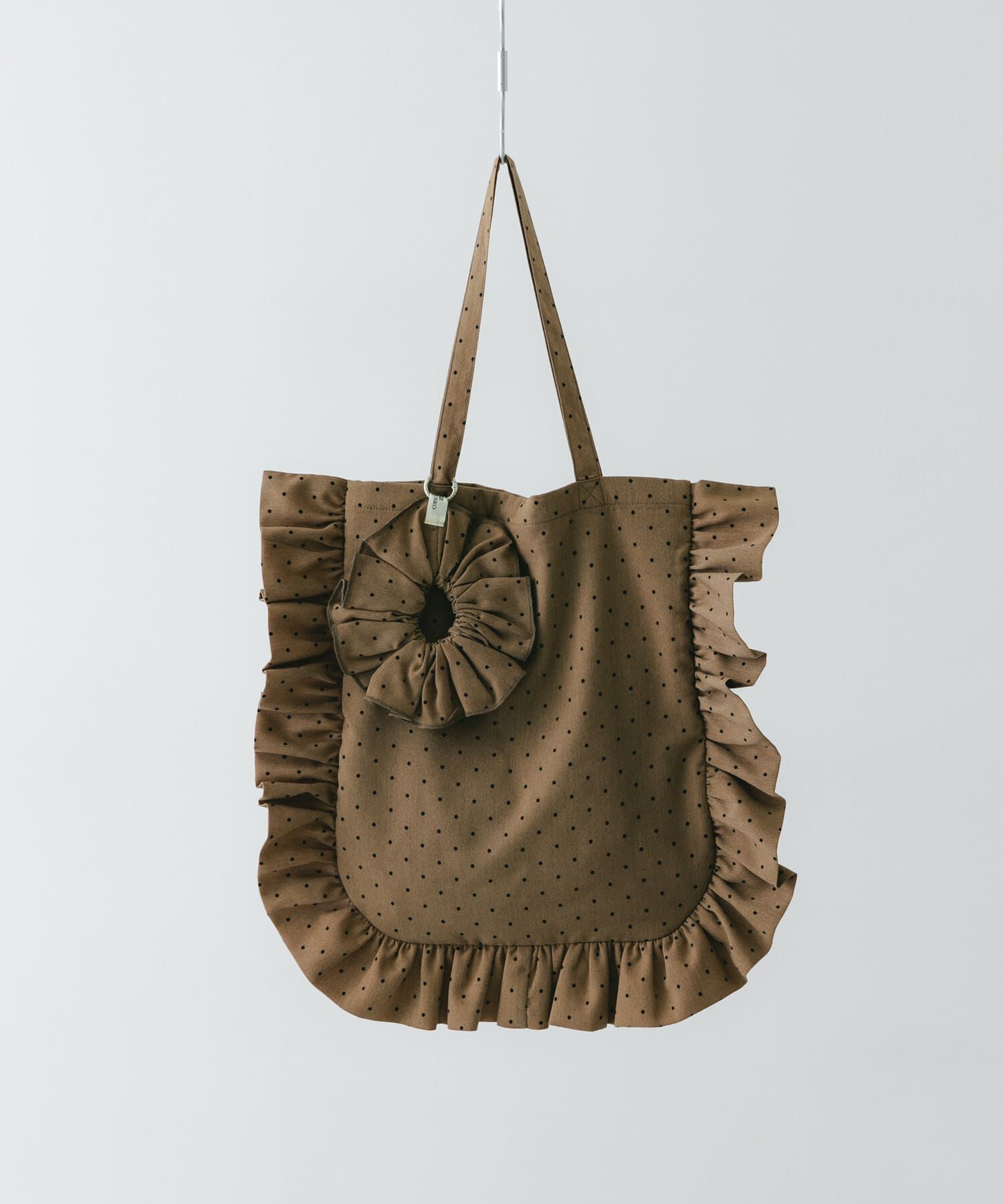 RODE SKO「シュシュセットサイドフリルトート」|トートバッグ|