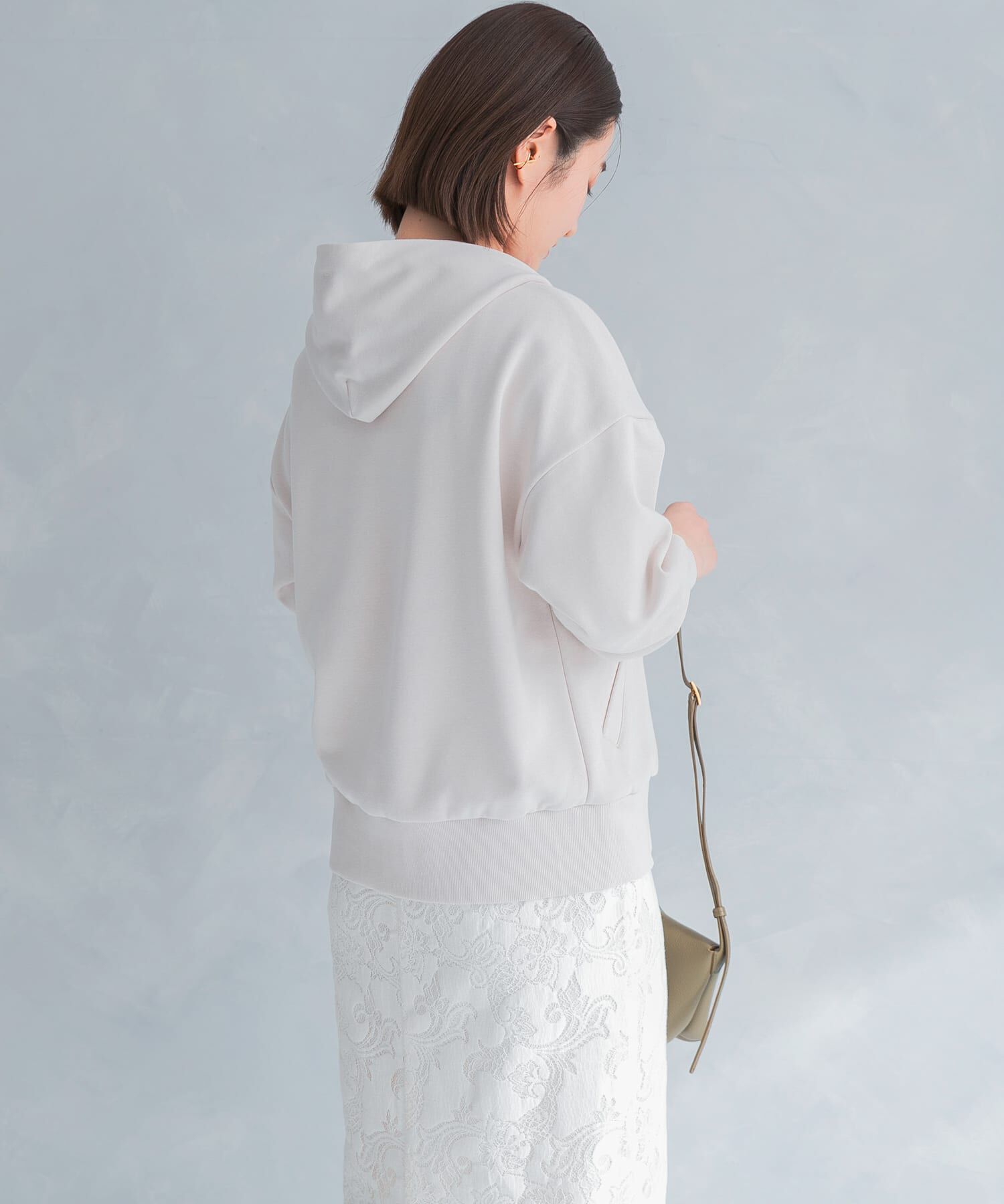 URBAN RESEARCH ROSSO「『WEB限定』『UR TECH』オーバーZIPパーカー」|パーカー|