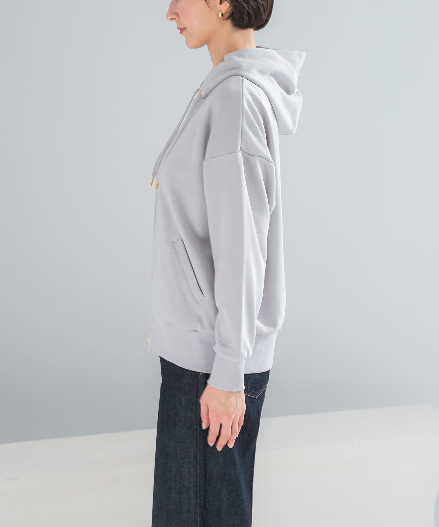 URBAN RESEARCH ROSSO「『WEB限定』『UR TECH』オーバーZIPパーカー」|パーカー|