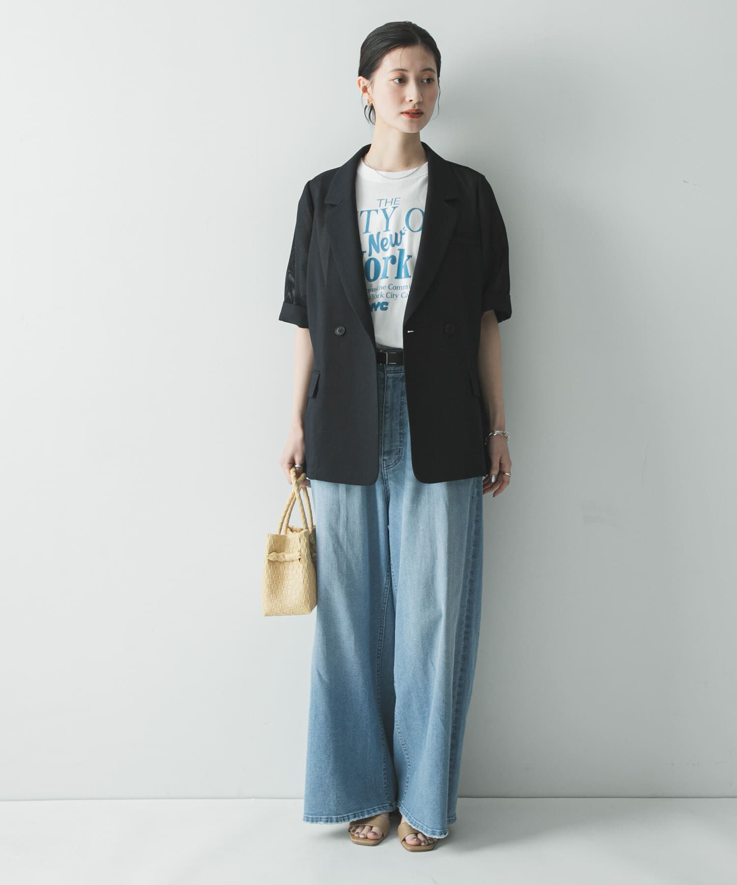 URBAN RESEARCH「シアーメッシュハーフスリーブジャケット」|その他|