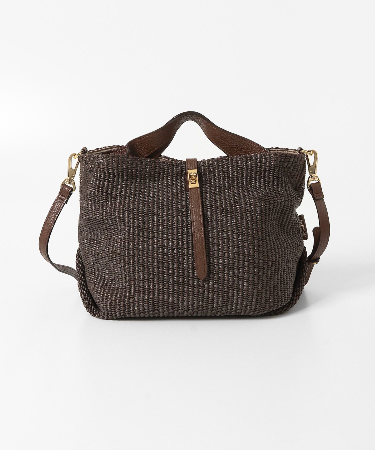 Sonny Label 「VIOLA d&rsquo;ORO　SANDRO V-8744」|ハンドバッグ|ブラウン