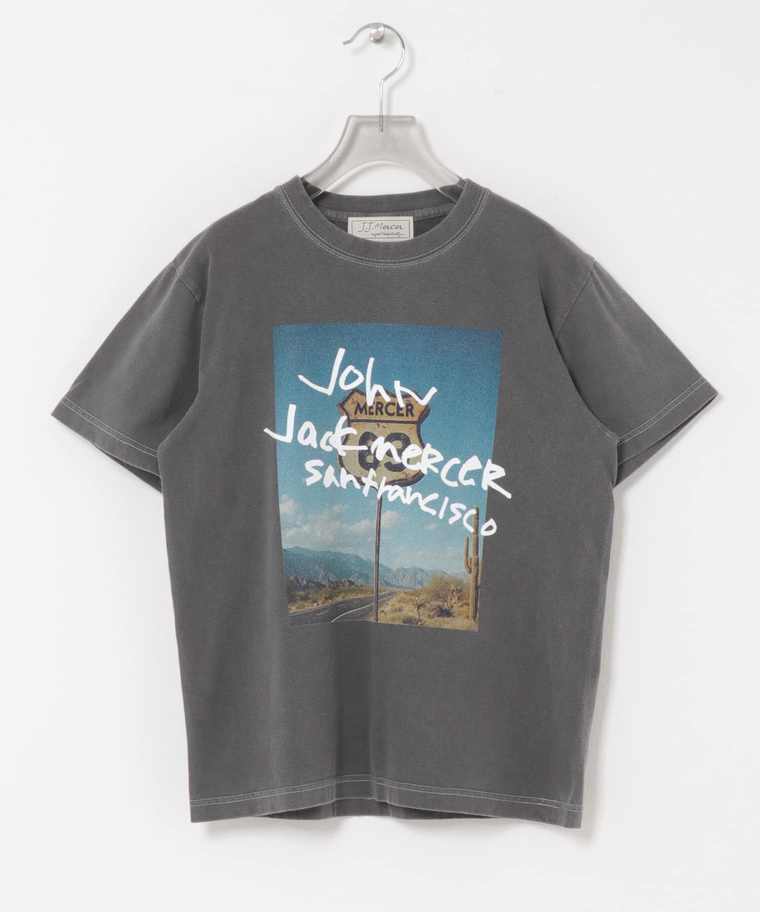 URBAN RESEARCH「『別注』J.J.Mercer&times;URBAN RESEARCH　PHOTO PRINT T-SHIRTS」|Tシャツ・カットソー|チャコールグレー