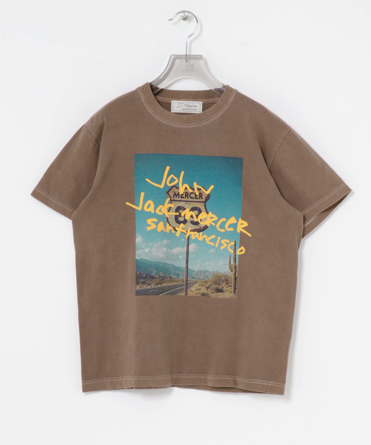 URBAN RESEARCH「『別注』J.J.Mercer&times;URBAN RESEARCH　PHOTO PRINT T-SHIRTS」|Tシャツ・カットソー|ブラウン