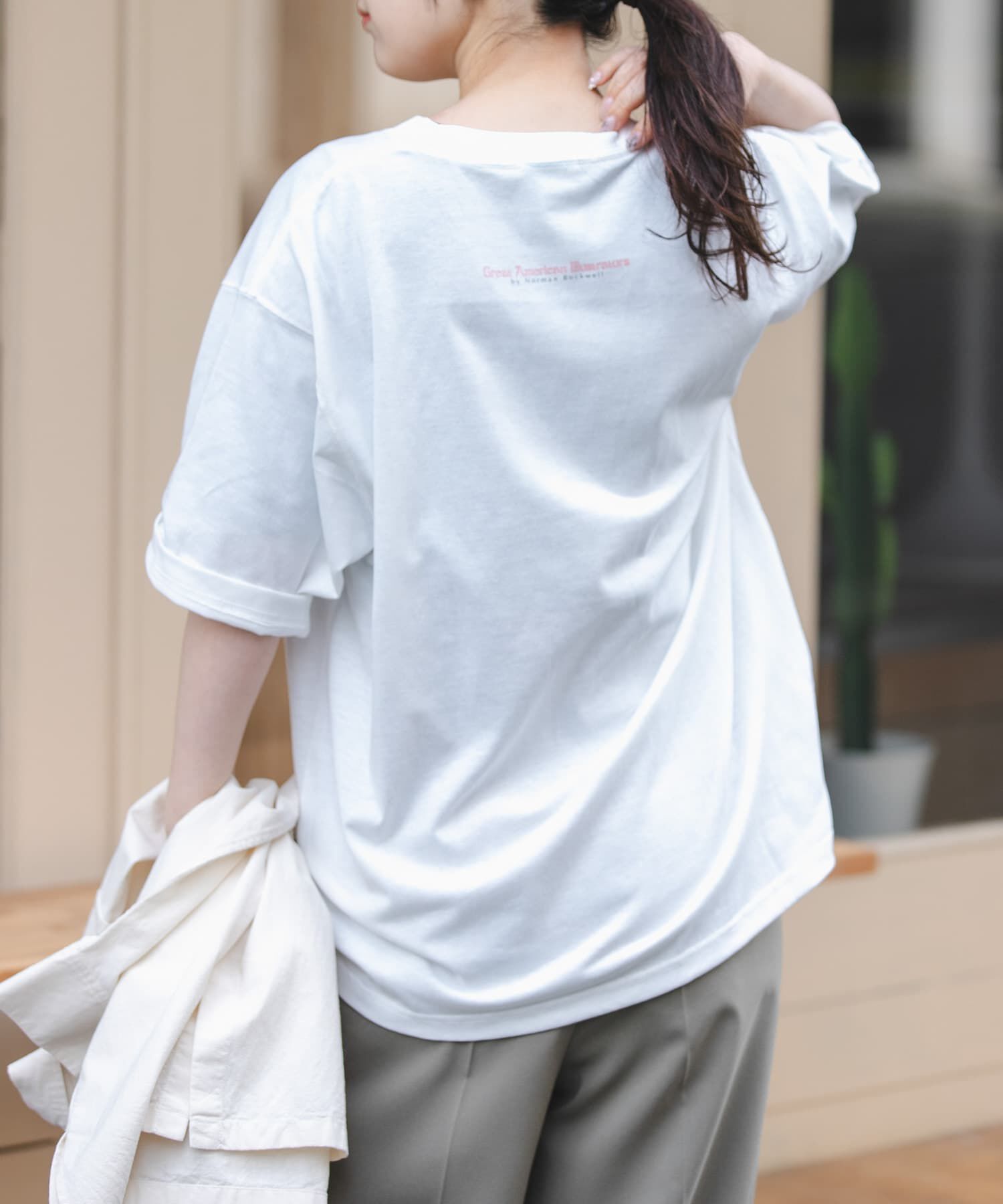 URBAN RESEARCH DOORS「FORK&SPOON　Norman Rockwell Short-Sleeve T-shirts」|Tシャツ・カットソー|