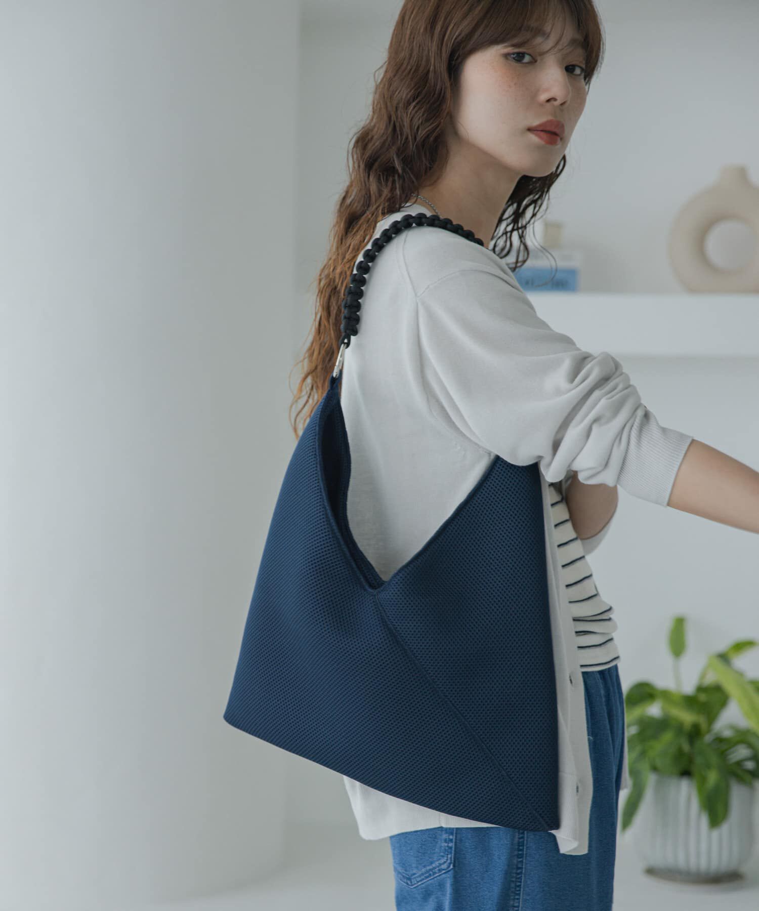 Sonny Label 「メッシュトライアングルバッグ」|トートバッグ|