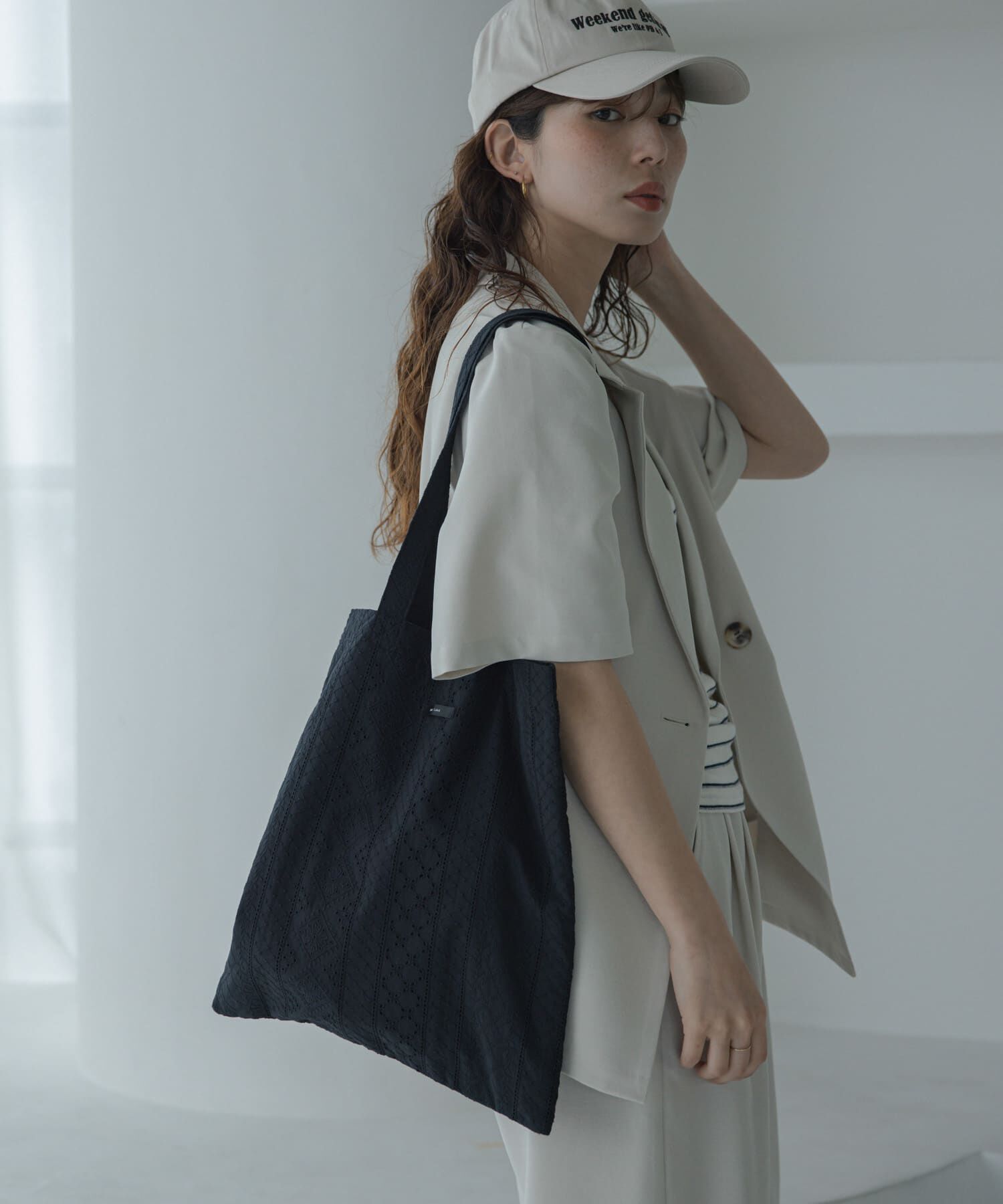 Sonny Label 「コットンレーストートバッグ」|トートバッグ|