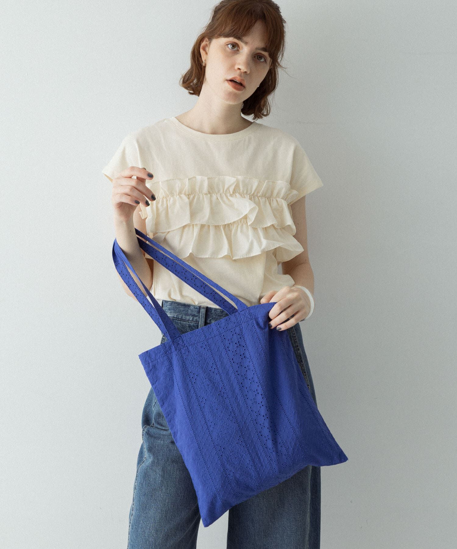 Sonny Label 「コットンレーストートバッグ」|トートバッグ|