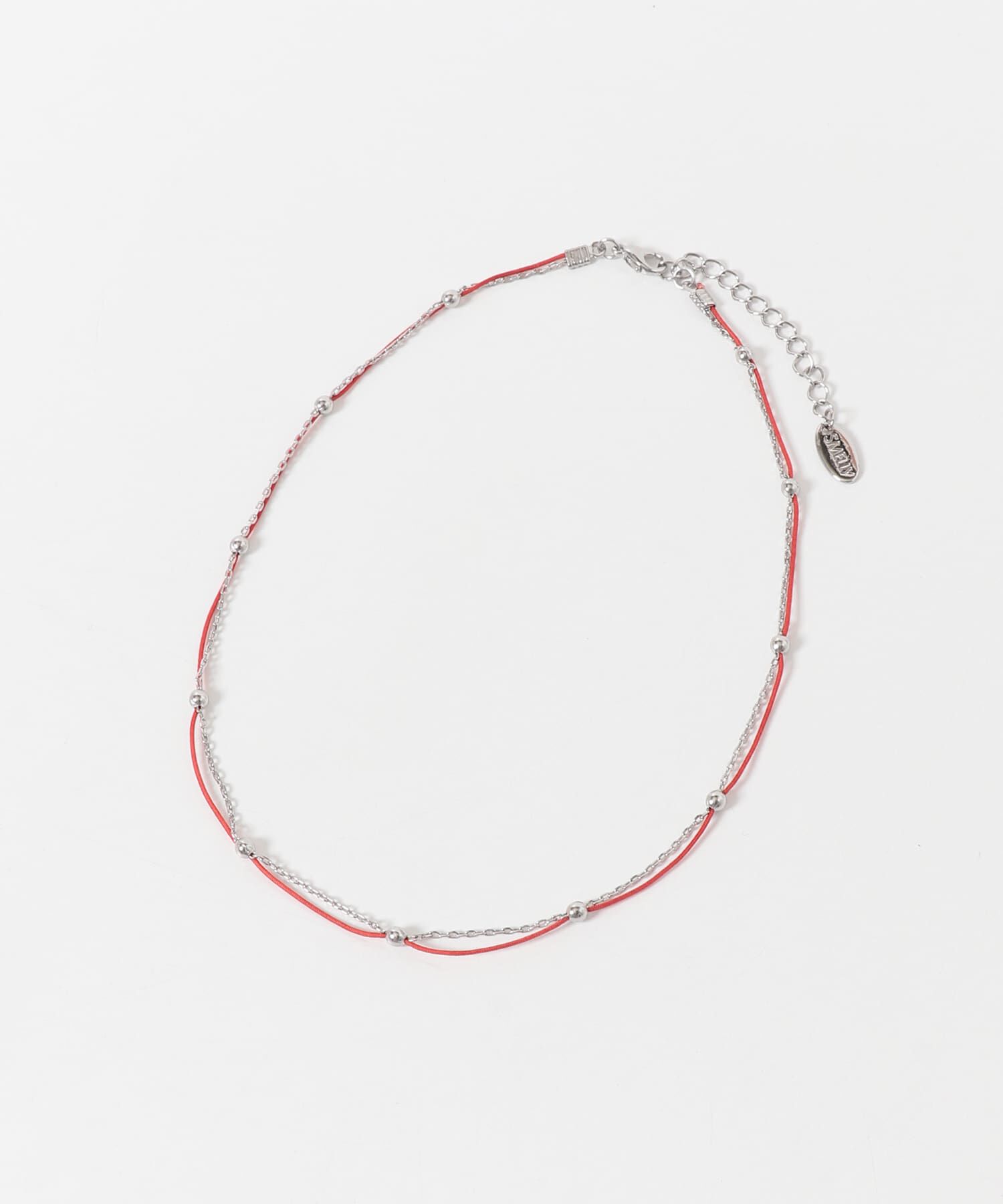 SMELLY「カラーコードチェーンレイヤードネックレス」|ネックレス|