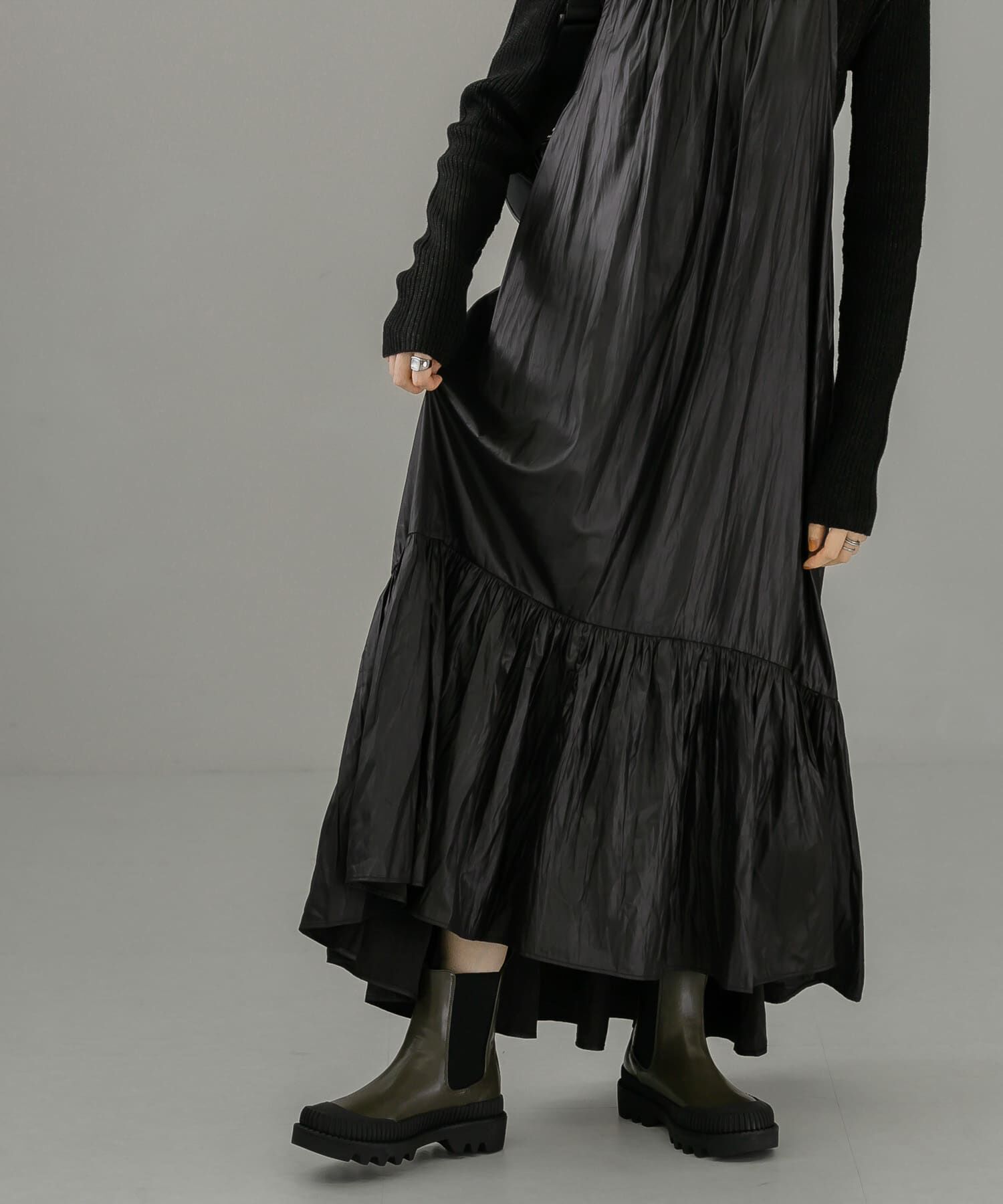  「ティアードキャミワンピース」|ワンピース|