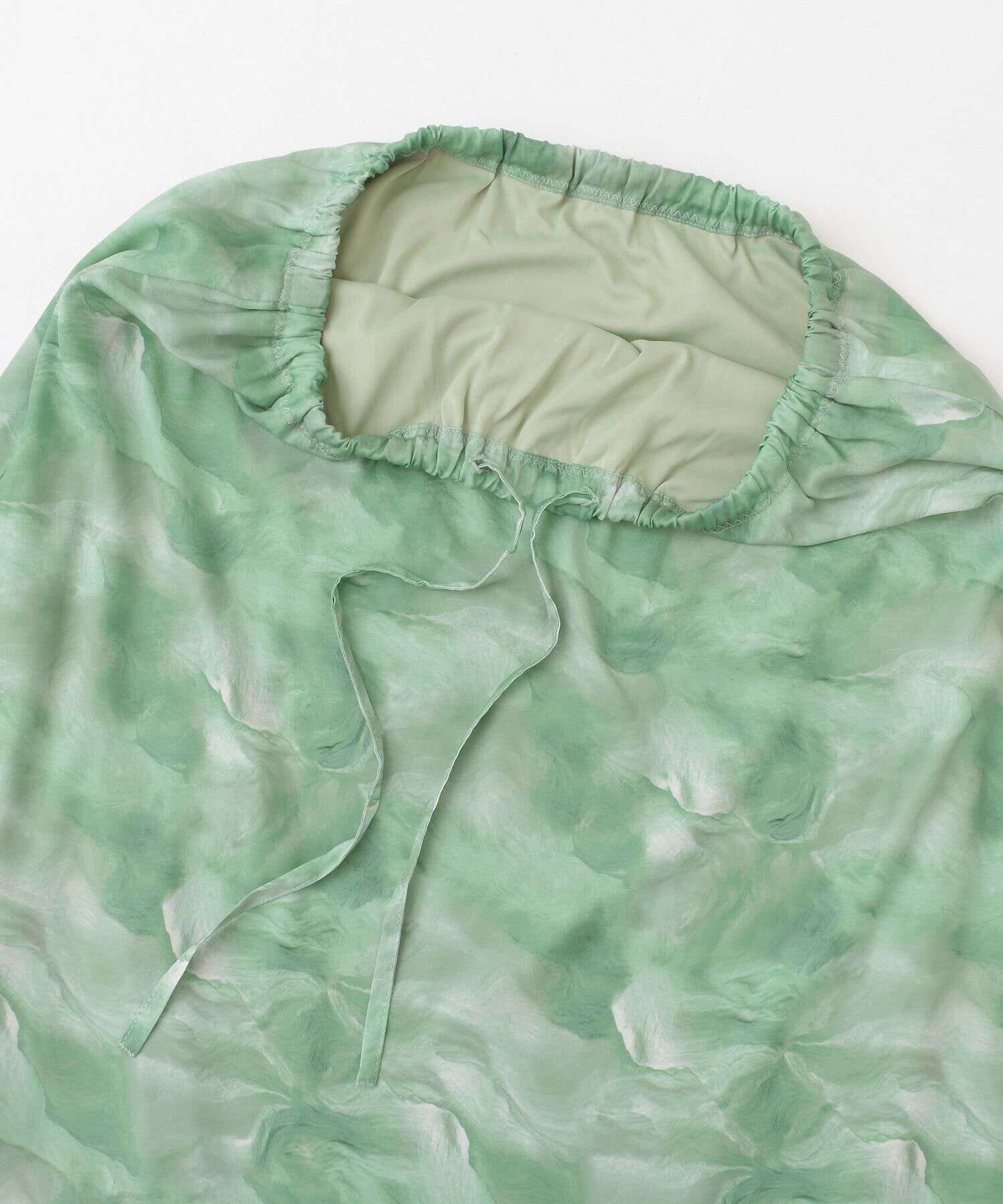  「ニュアンスプリントマキシスカート」|スカート|