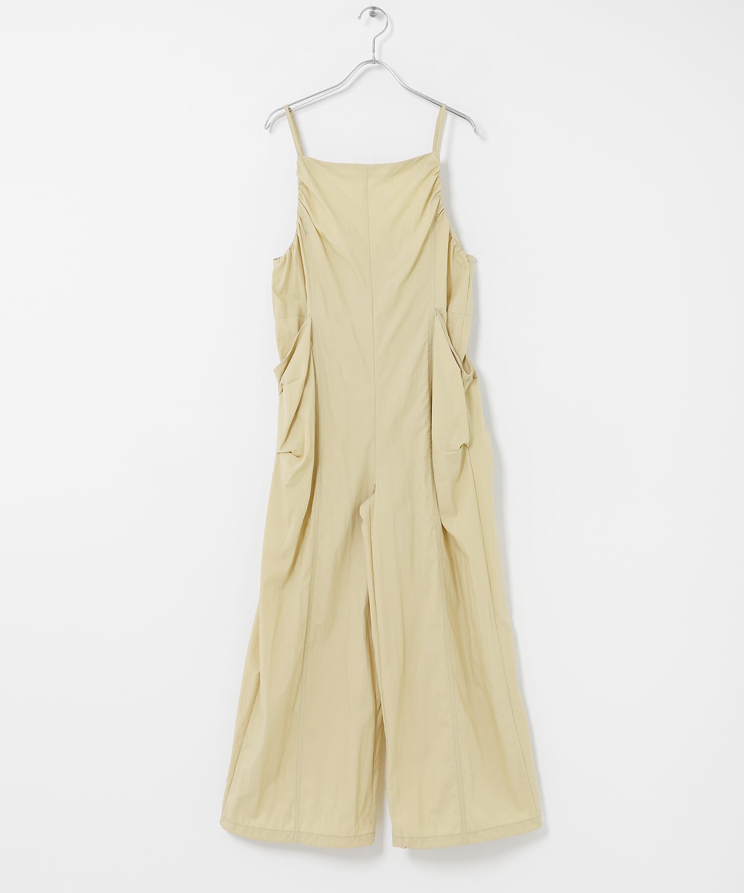  「ポケットディティールキャミサロペット」|オールインワン|