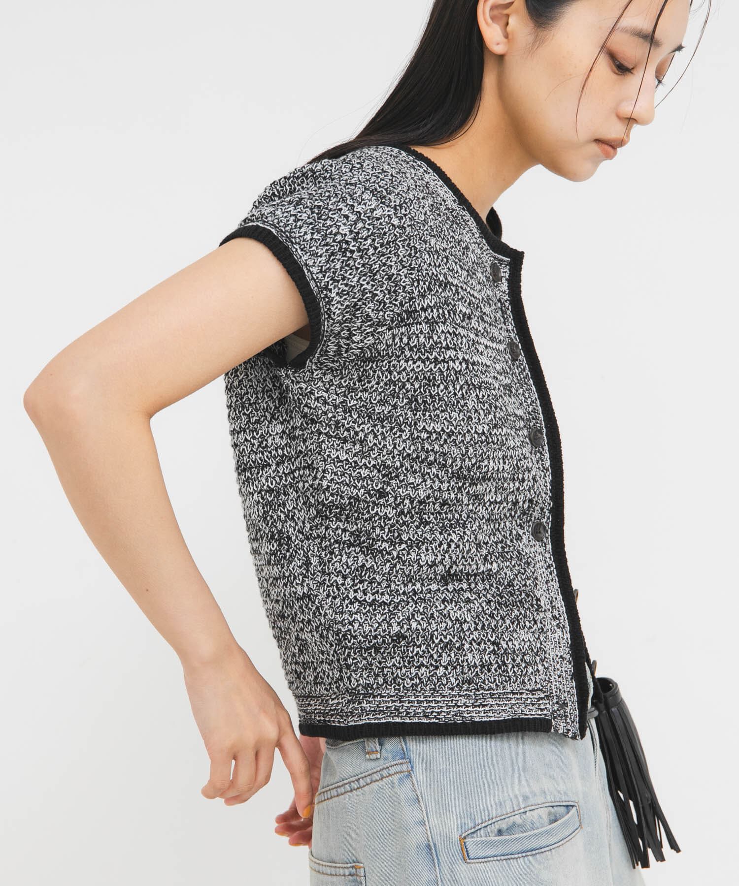  「コンパクトメランジニット」|ニット・セーター|