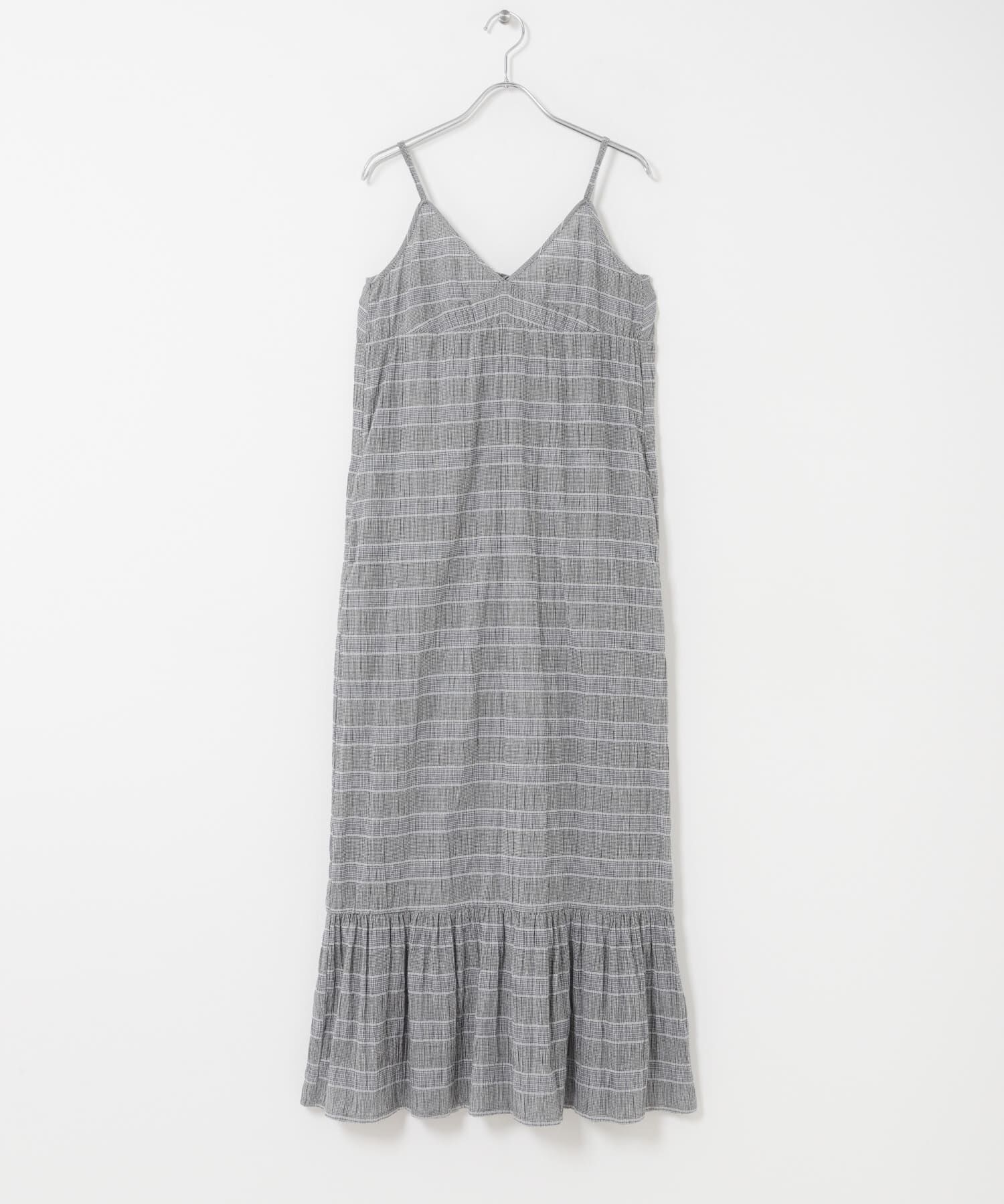  「マジョリカプリーツチェックキャミワンピース」|その他|