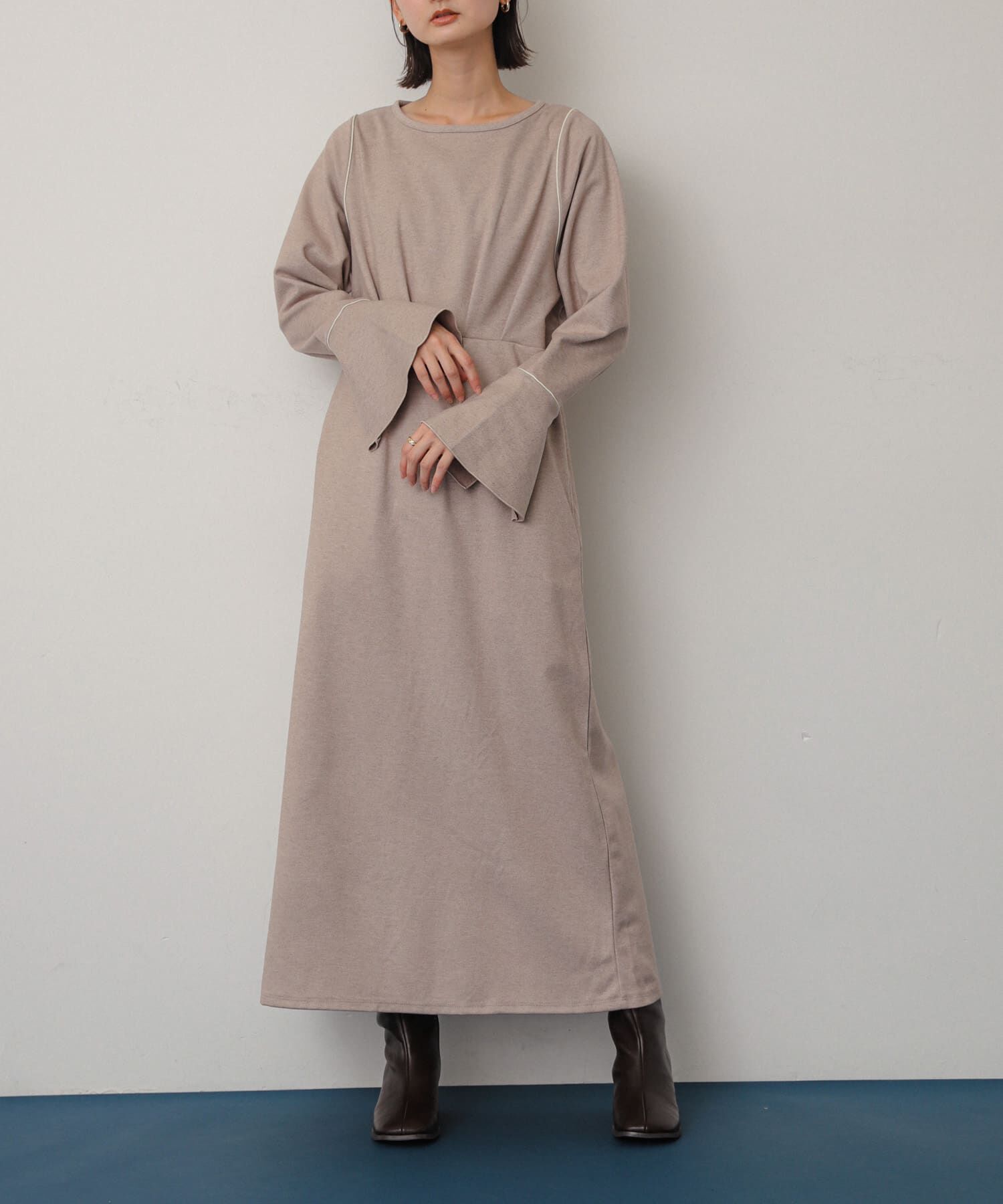 SENSE OF PLACE by URBAN RESEARCH「ウエストタックカットワンピース」|ワンピース|
