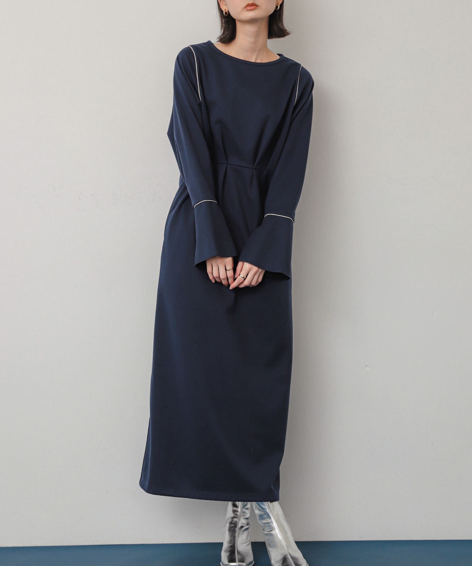 SENSE OF PLACE by URBAN RESEARCH「ウエストタックカットワンピース」|ワンピース|
