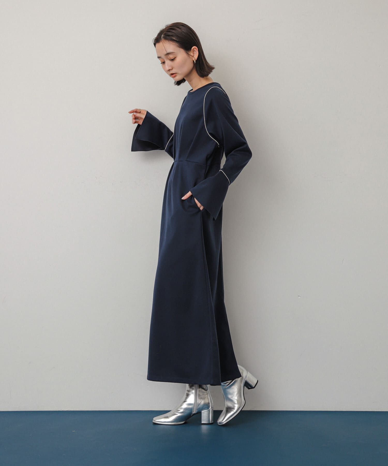 SENSE OF PLACE by URBAN RESEARCH「ウエストタックカットワンピース」|ワンピース|