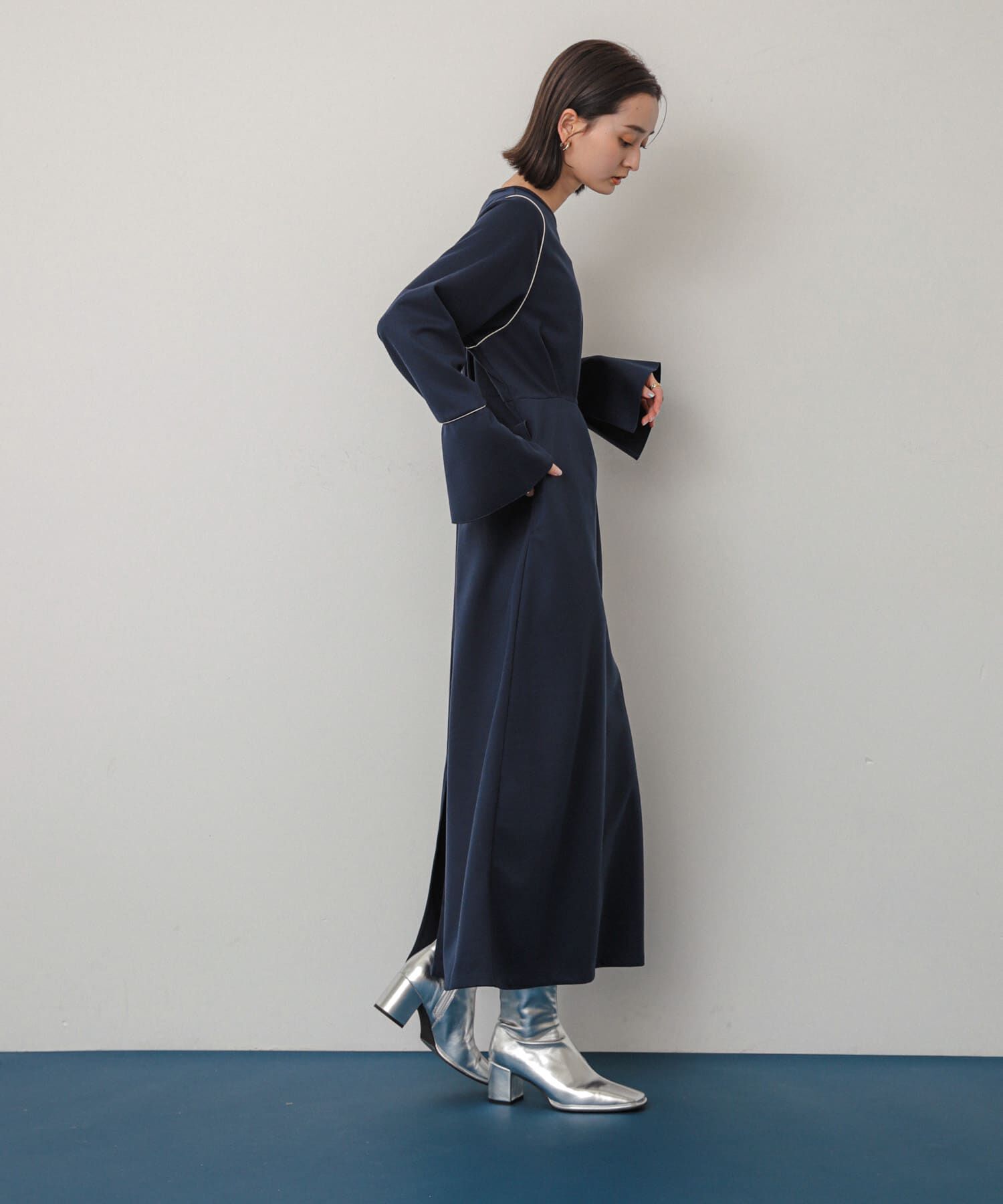 SENSE OF PLACE by URBAN RESEARCH「ウエストタックカットワンピース」|ワンピース|