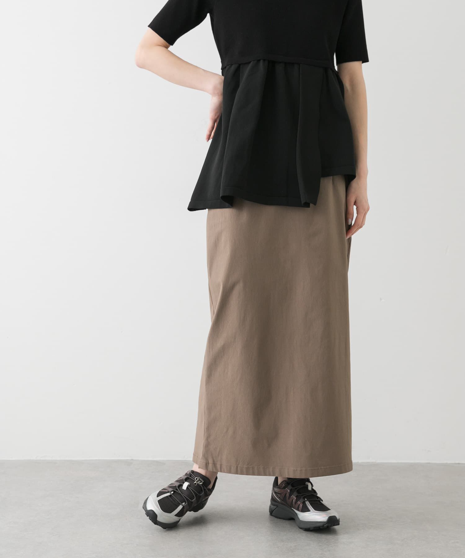 SENSE OF PLACE by URBAN RESEARCH「『WEB/一部店舗限定サイズ』ストレッチサスツキハイウエストスカート」|スカート|