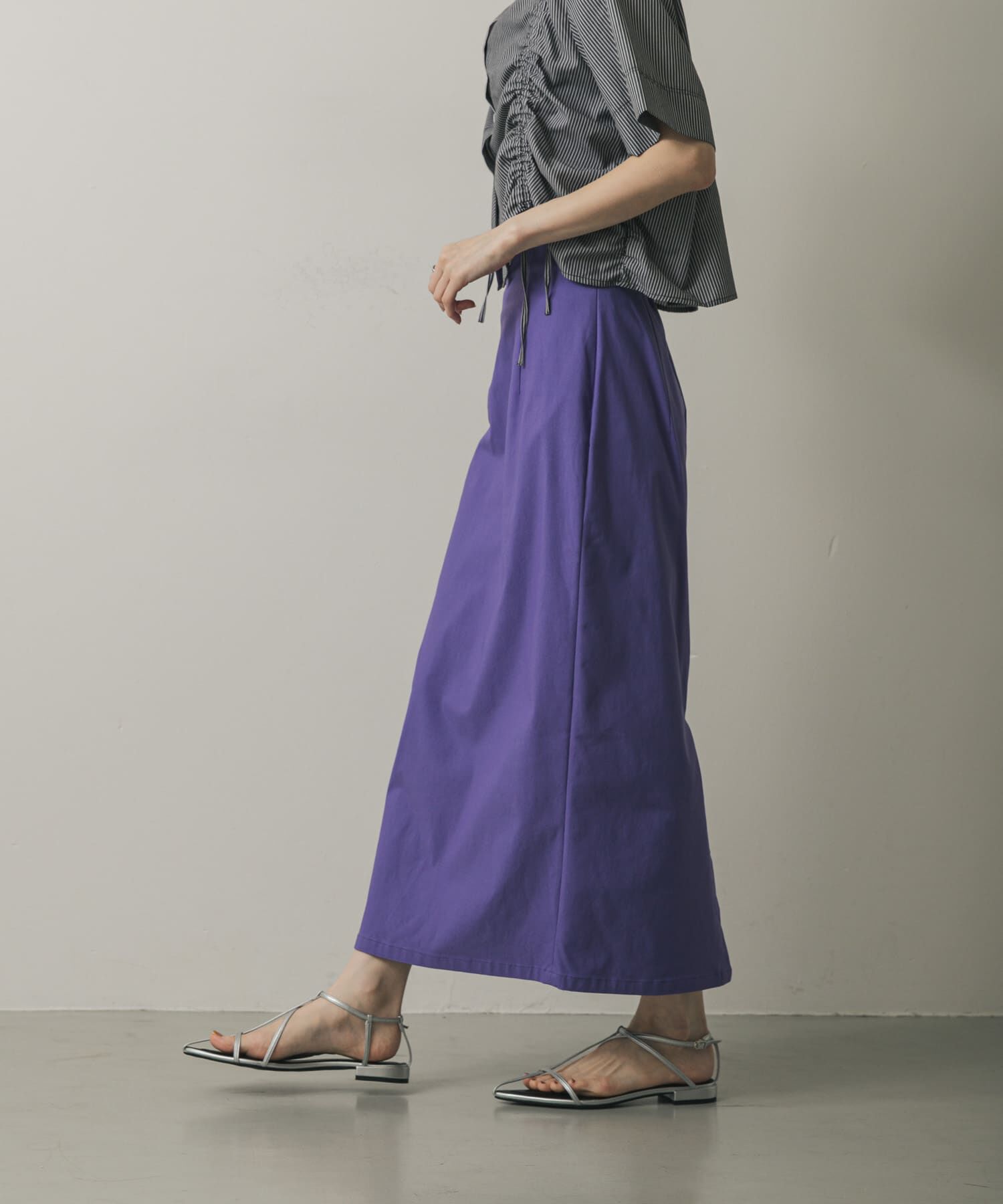 SENSE OF PLACE by URBAN RESEARCH「『WEB/一部店舗限定サイズ』ストレッチサスツキハイウエストスカート」|スカート|