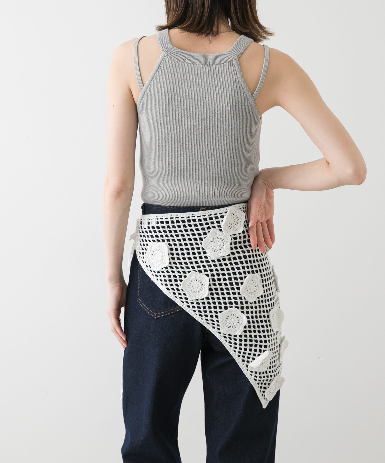 SENSE OF PLACE by URBAN RESEARCH「フラワークロシェマキスカート」|スカート|