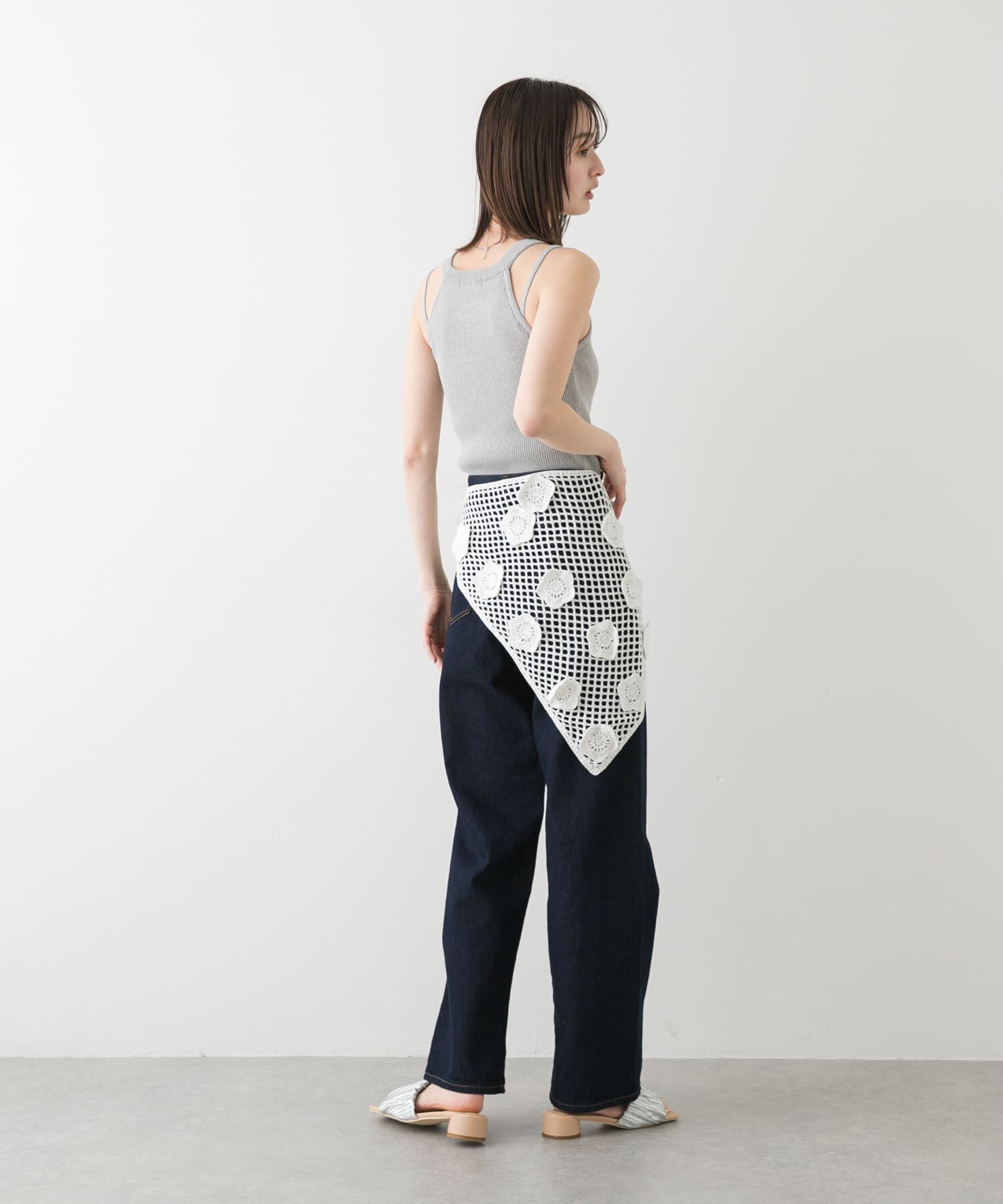 SENSE OF PLACE by URBAN RESEARCH「フラワークロシェマキスカート」|スカート|