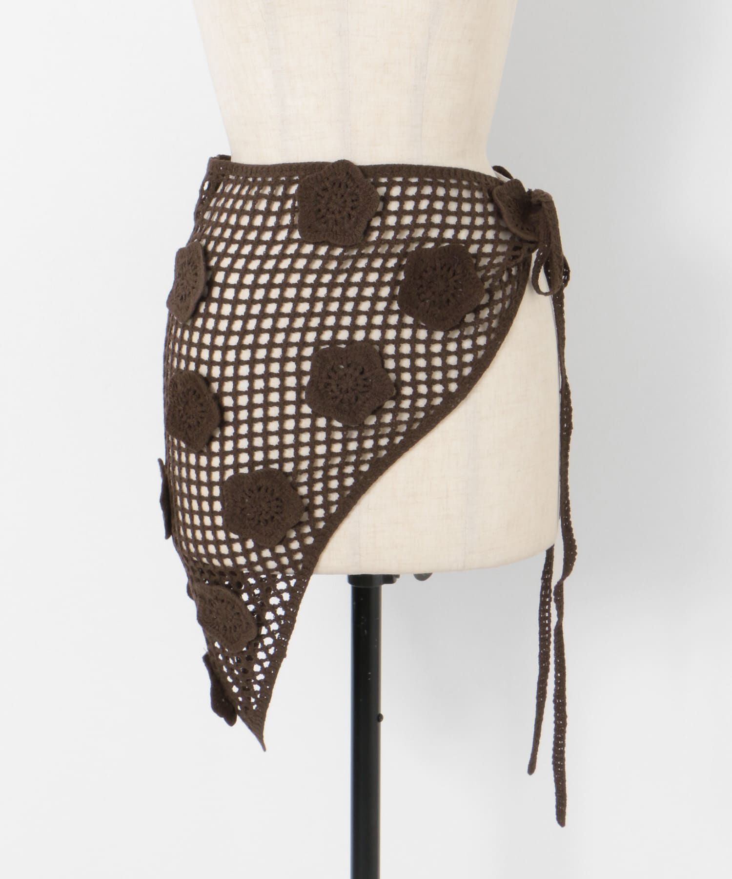 SENSE OF PLACE by URBAN RESEARCH「フラワークロシェマキスカート」|スカート|