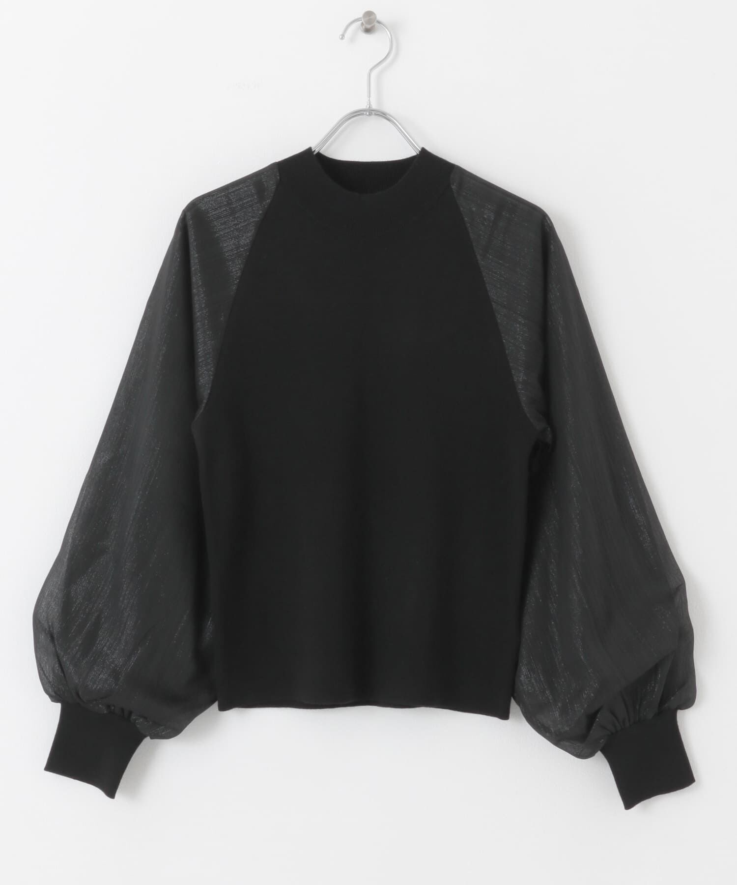 SENSE OF PLACE by URBAN RESEARCH「シアーボリュームスリーブセーター」|ニット・セーター|