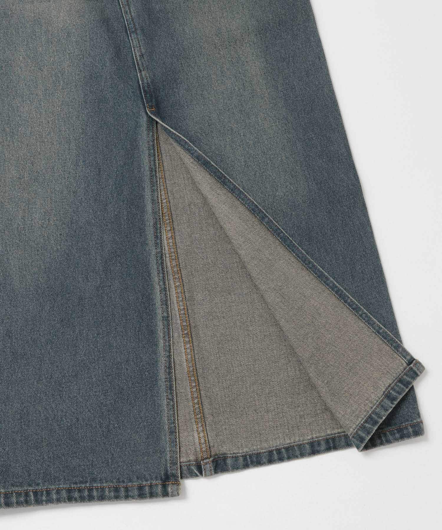 SENSE OF PLACE by URBAN RESEARCH「アシメベルトデニムスカート」|スカート|