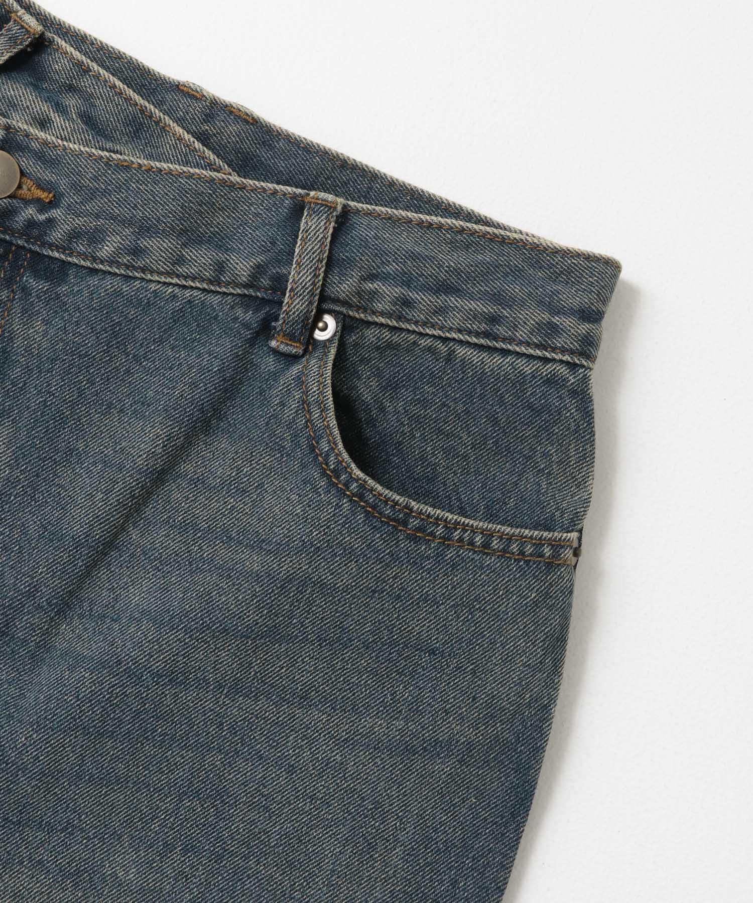 SENSE OF PLACE by URBAN RESEARCH「アシメベルトデニムスカート」|スカート|