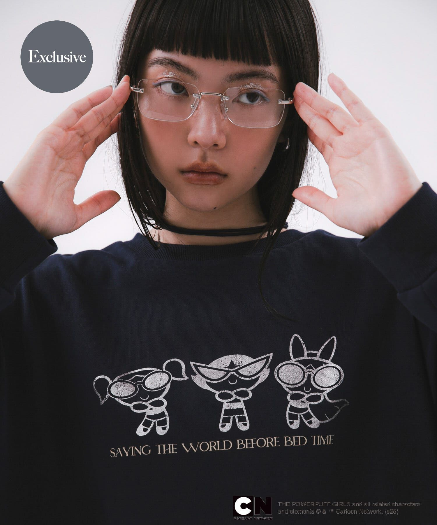 SENSE OF PLACE by URBAN RESEARCH「『別注』PPG / SENSE OF PLACE ルーズスウェット」|スウェット・ジャージ|ネイビー