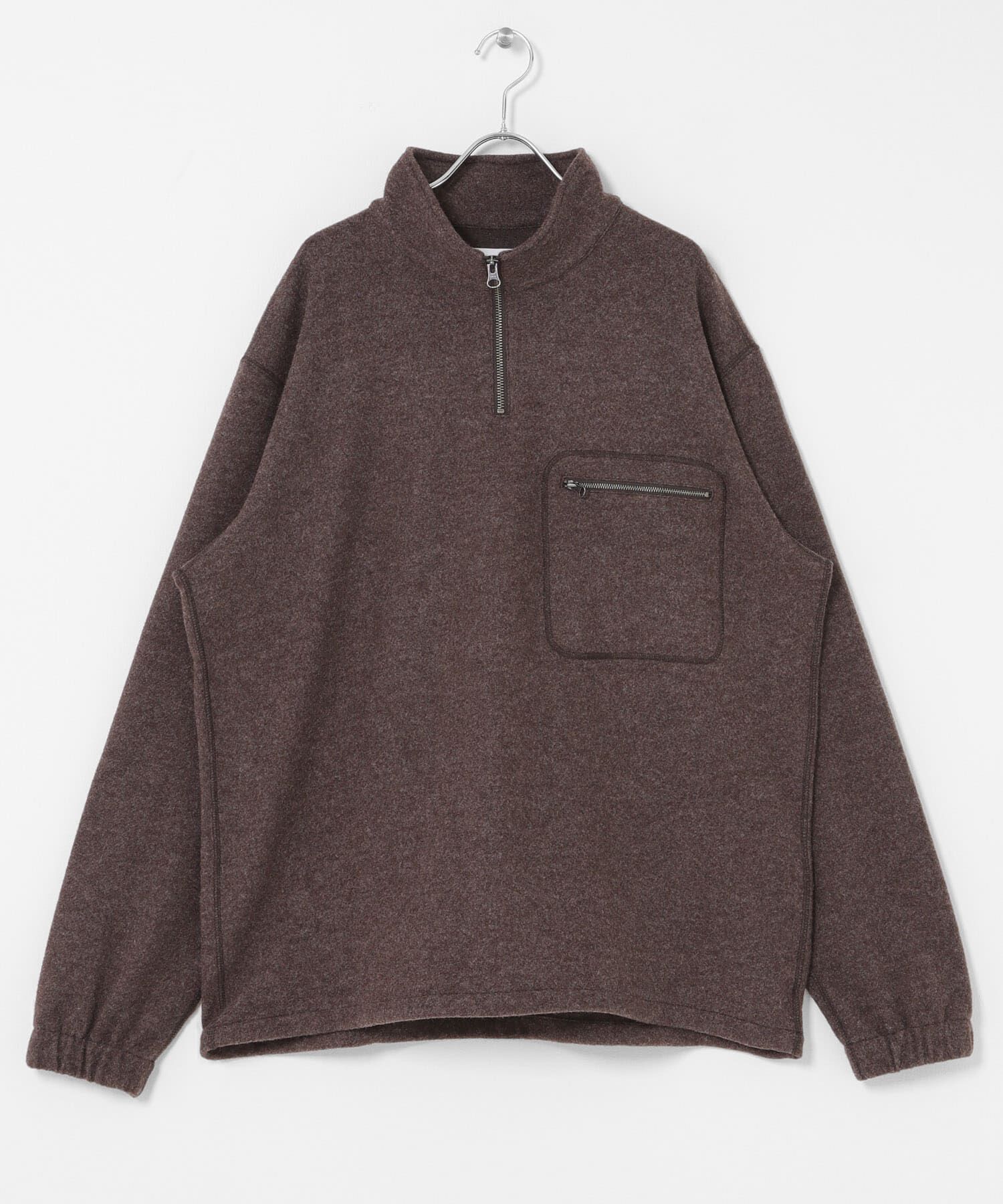 SENSE OF PLACE by URBAN RESEARCH「ウールジャージハーフZIP」|Tシャツ・カットソー|