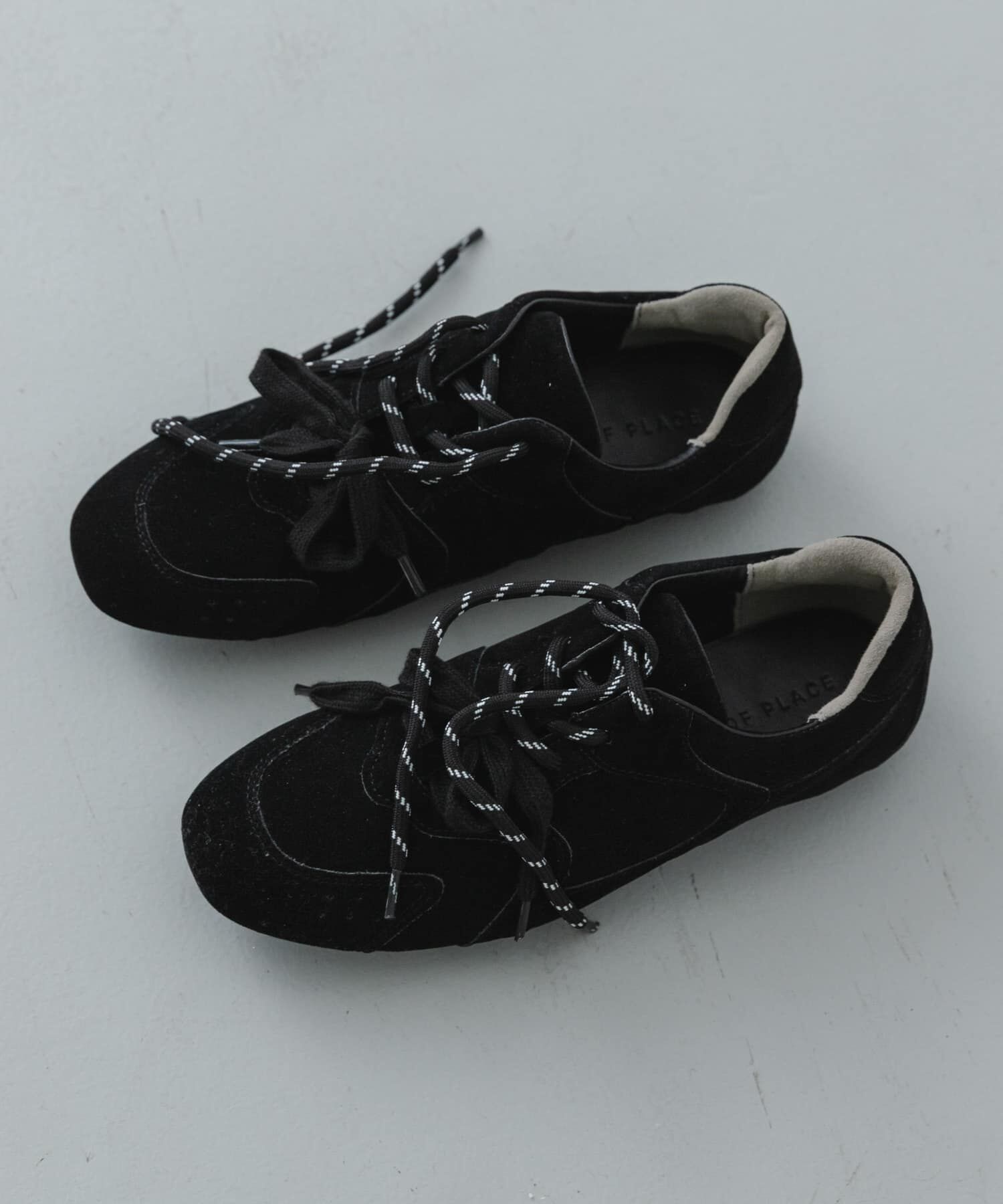 SENSE OF PLACE by URBAN RESEARCH「ツインコードフラットスニーカー」|スニーカー|