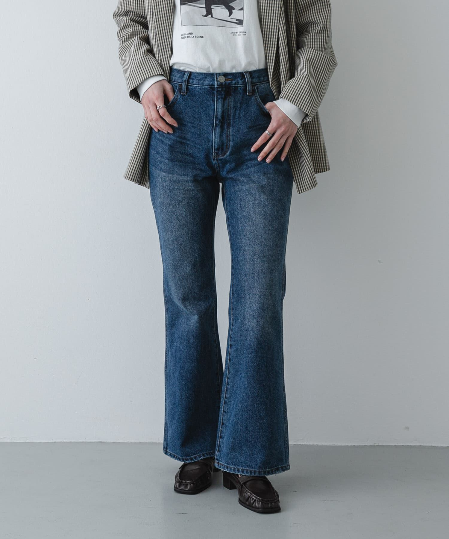 SENSE OF PLACE by URBAN RESEARCH「セミフレアデニム」|デニム|