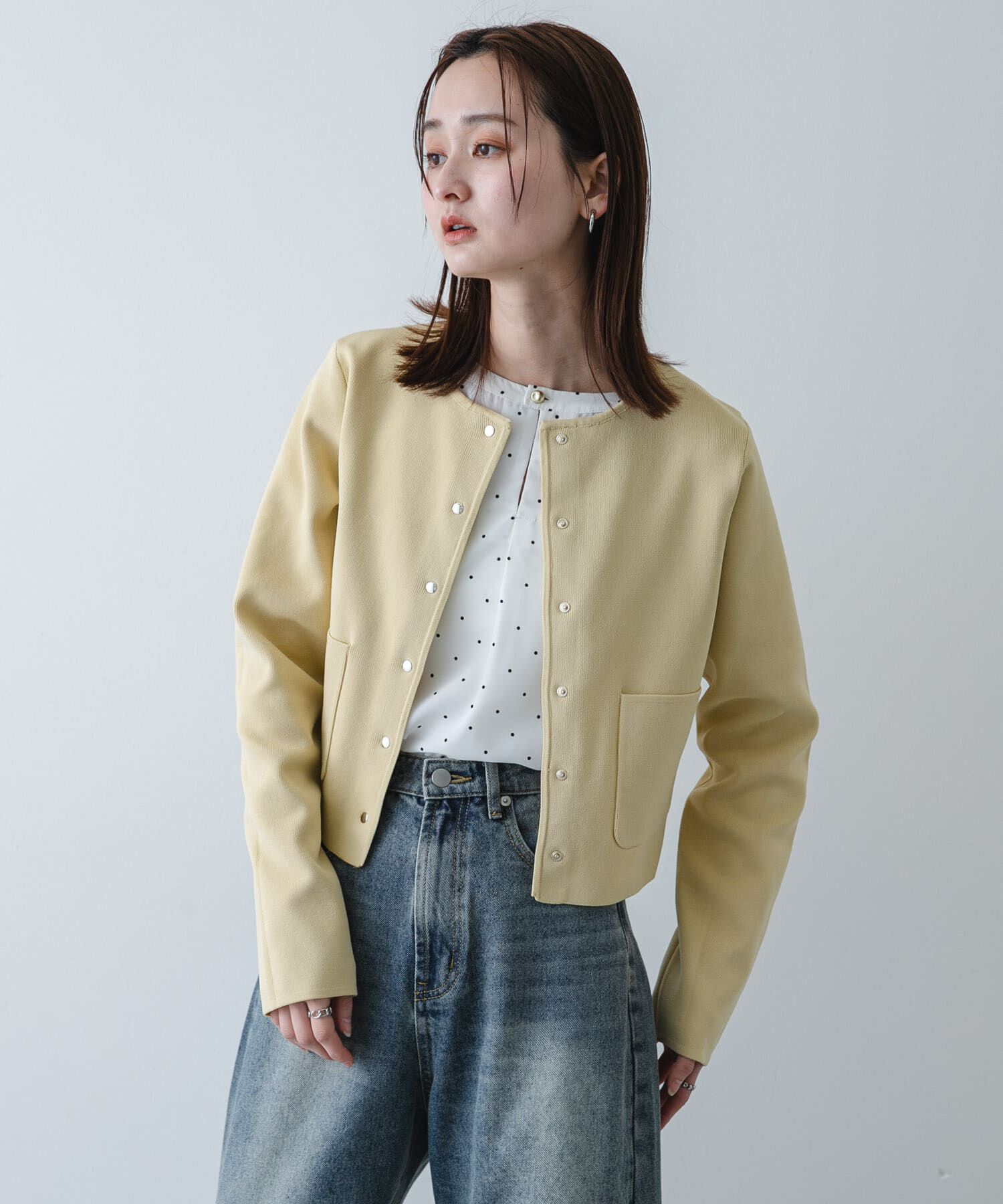 SENSE OF PLACE by URBAN RESEARCH「『洗濯可』コンパクトニットボタンカーディガン」|ニット・セーター|