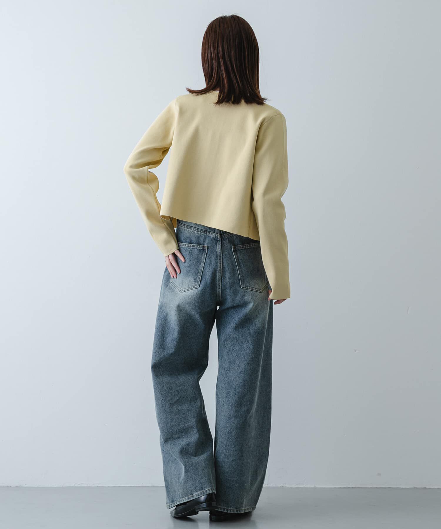 SENSE OF PLACE by URBAN RESEARCH「『洗濯可』コンパクトニットボタンカーディガン」|ニット・セーター|