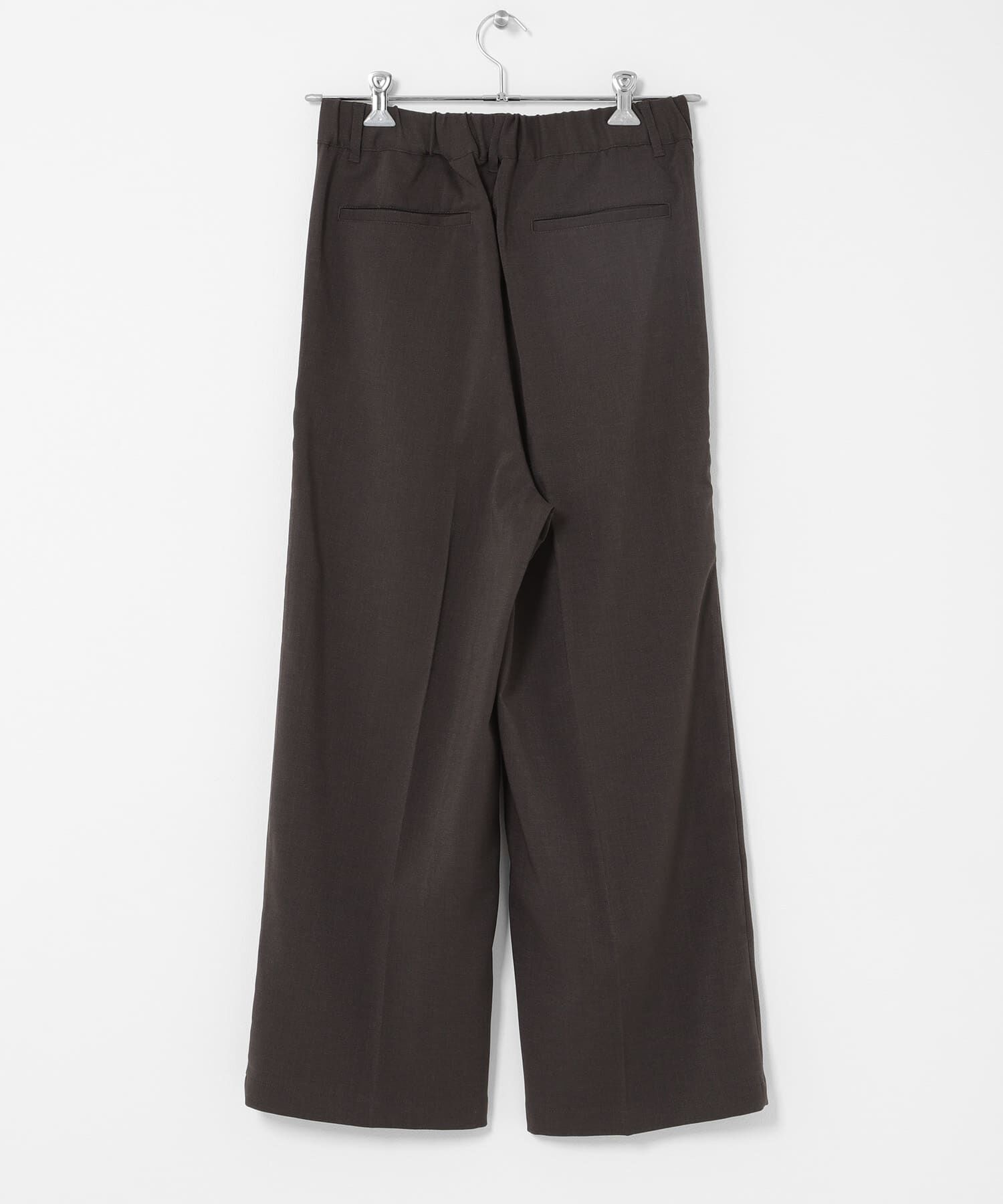 SENSE OF PLACE by URBAN RESEARCH「『イージーケア/速乾』リネンライクタックワイドスラックス」|その他|